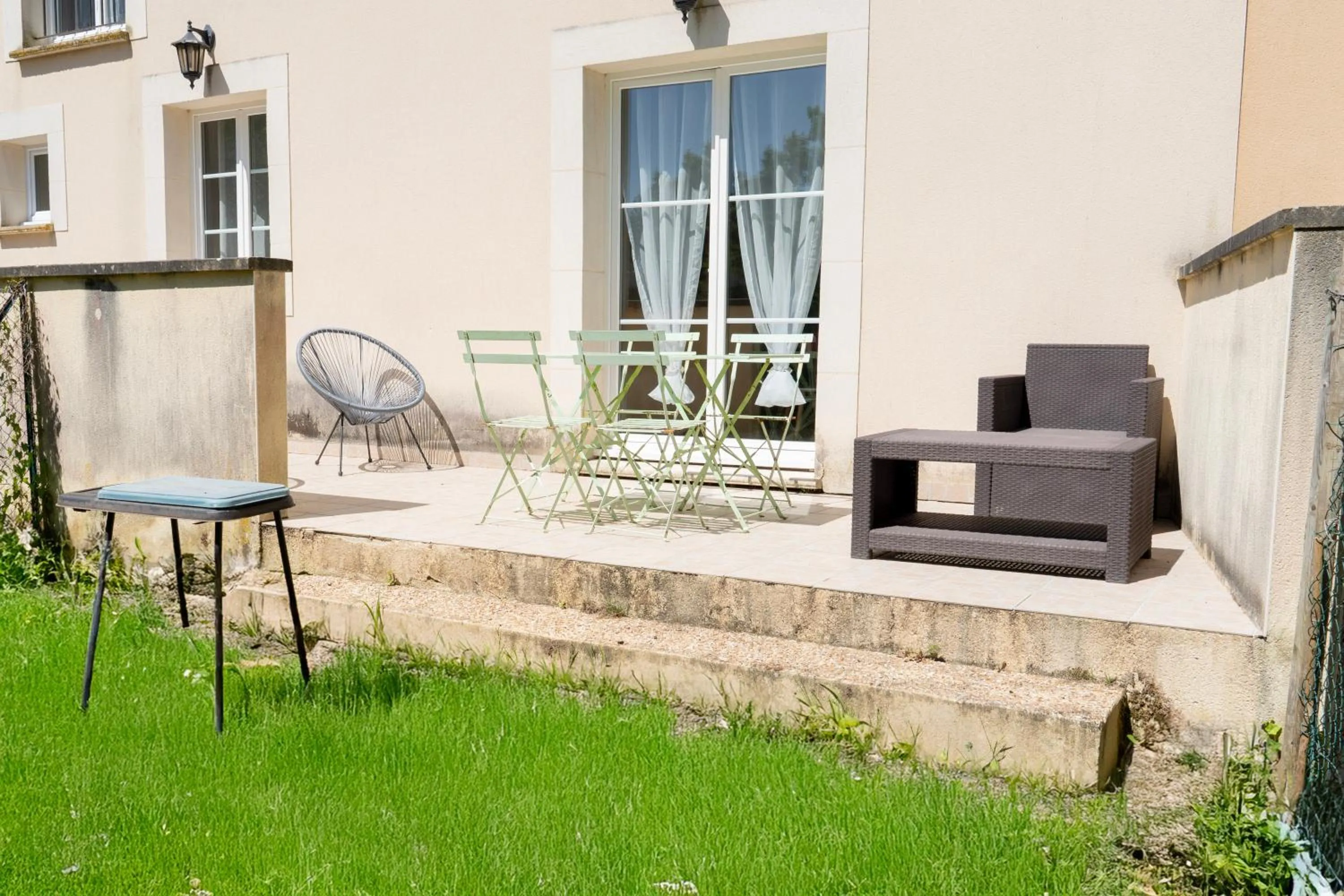 Patio in Le Haut-Val Résidences