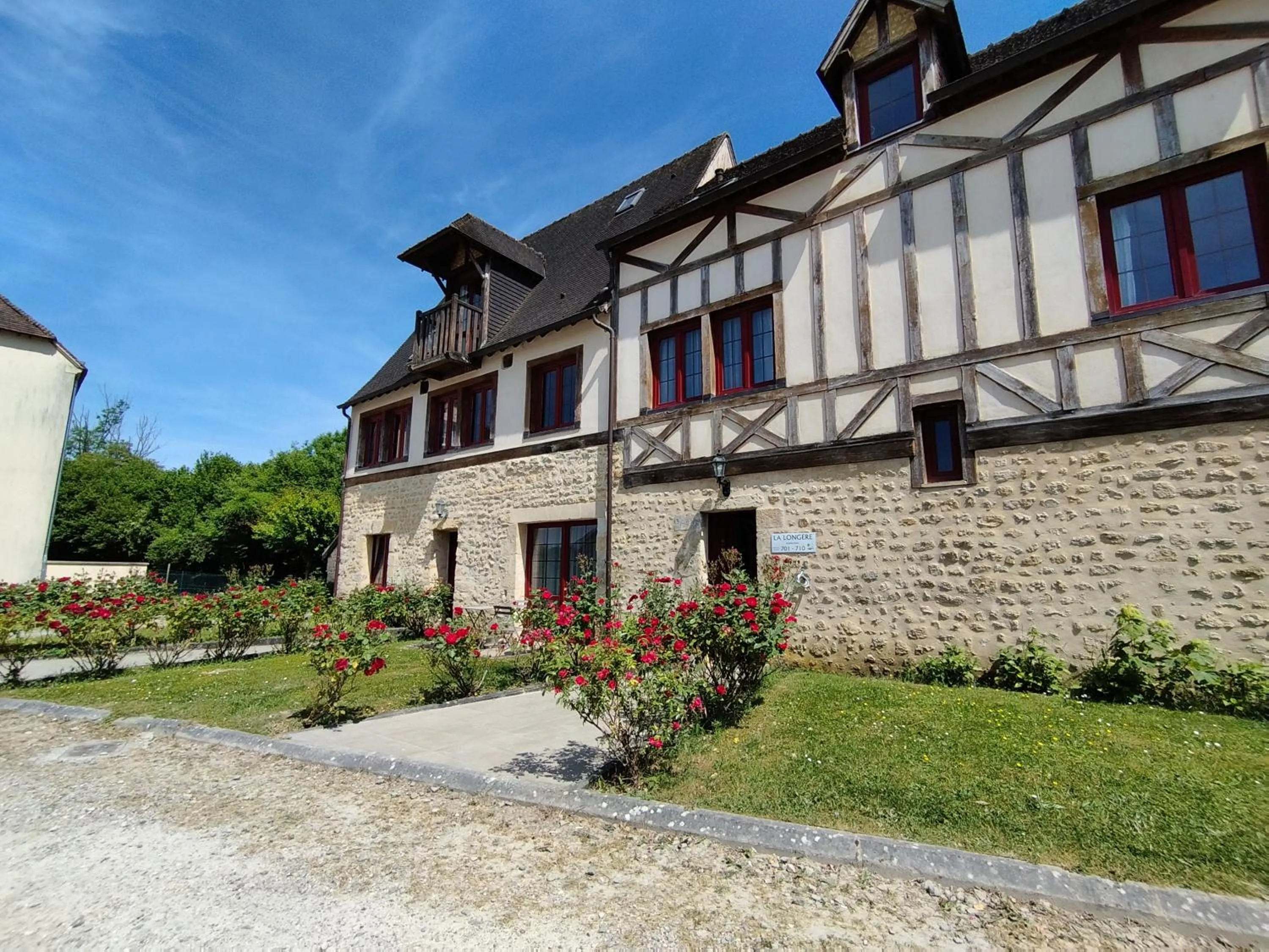 Garden view in Le Haut-Val Résidences