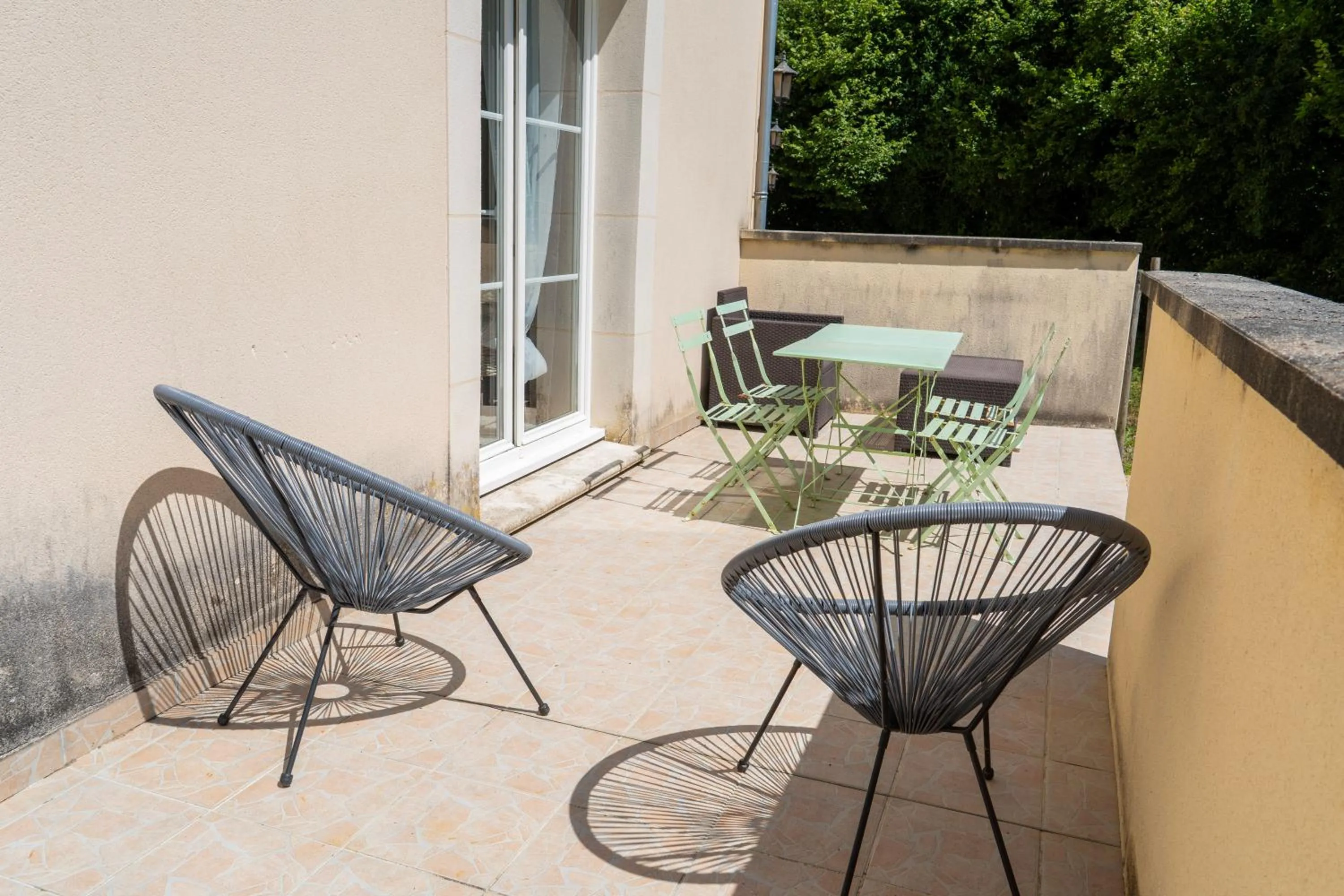 Patio in Le Haut-Val Résidences