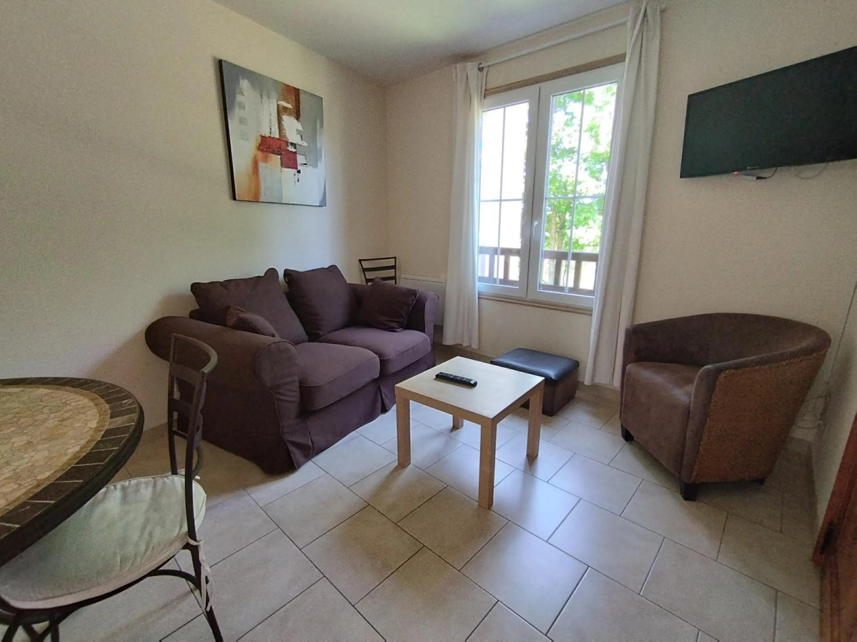 Living room in Le Haut-Val Résidences