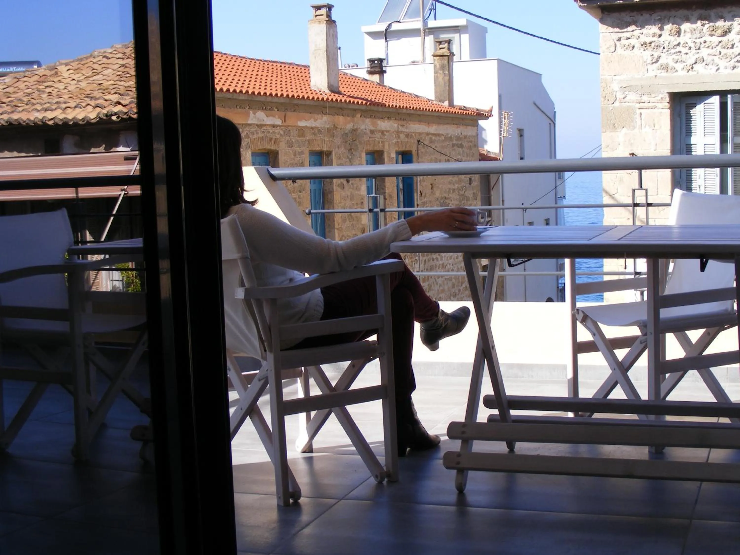 Sea view in Alissachni Luxury Apartments