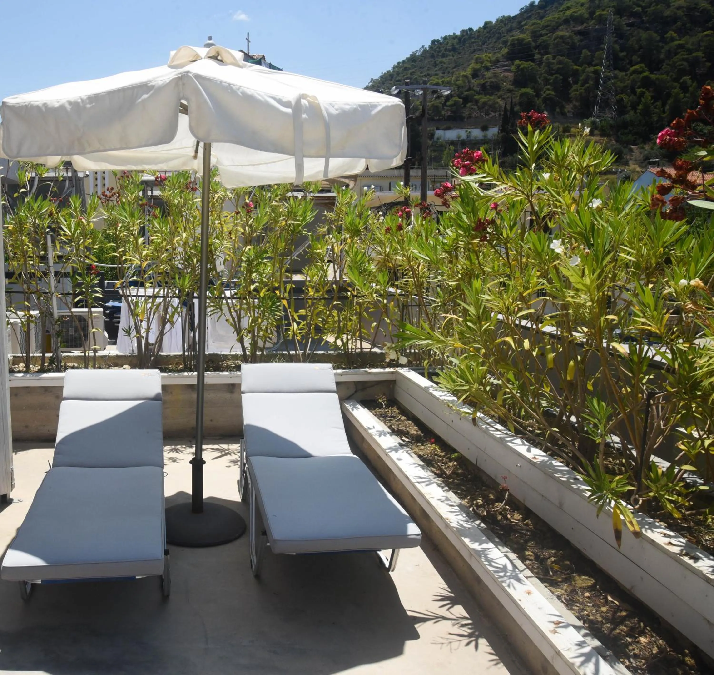 Patio in Alissachni Luxury Apartments