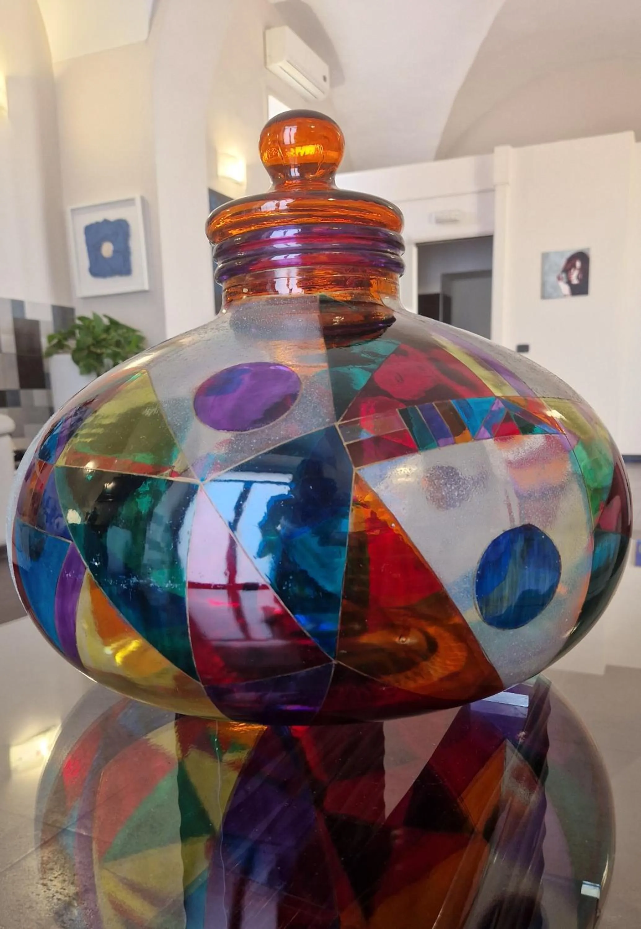 Lobby or reception in Art & Jazz Hotel