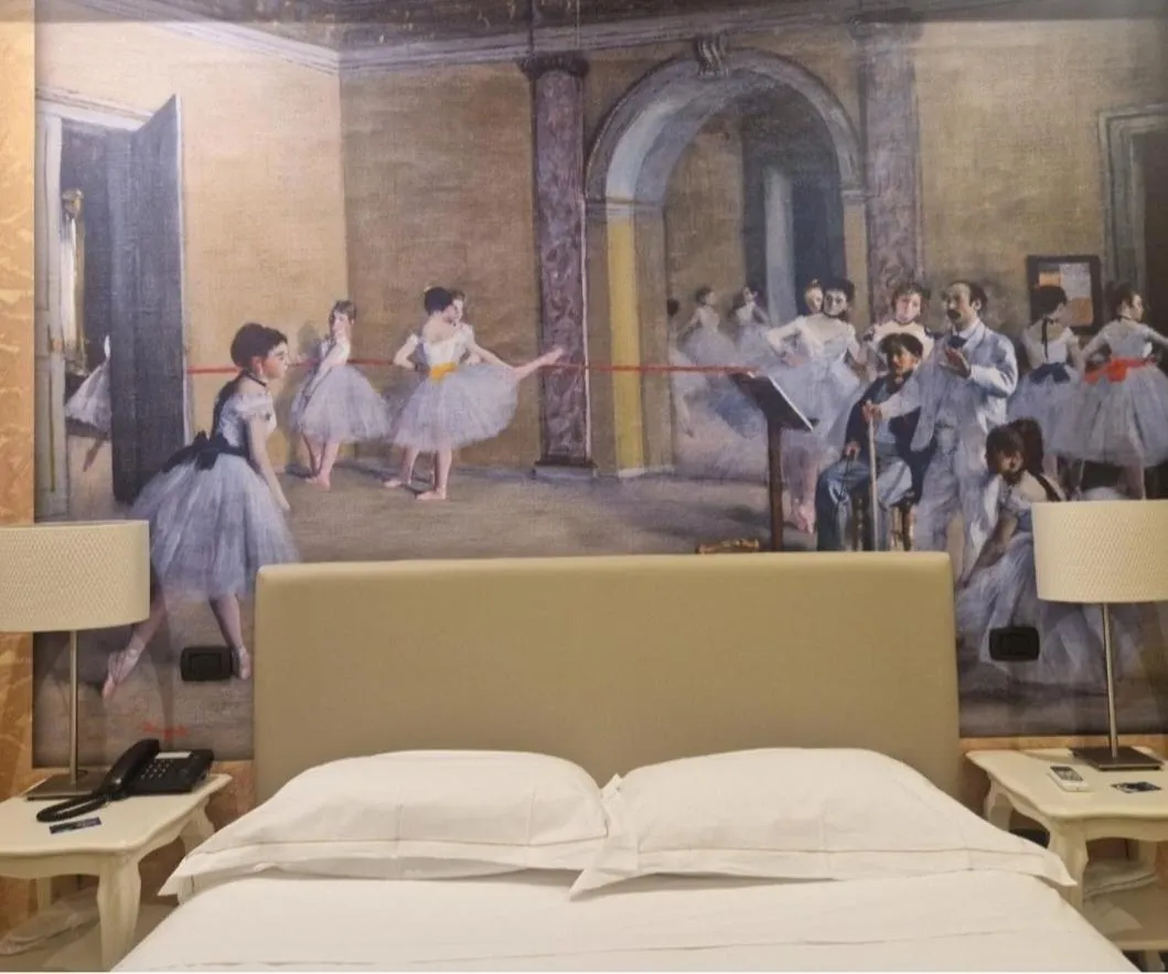 Bedroom in Art & Jazz Hotel