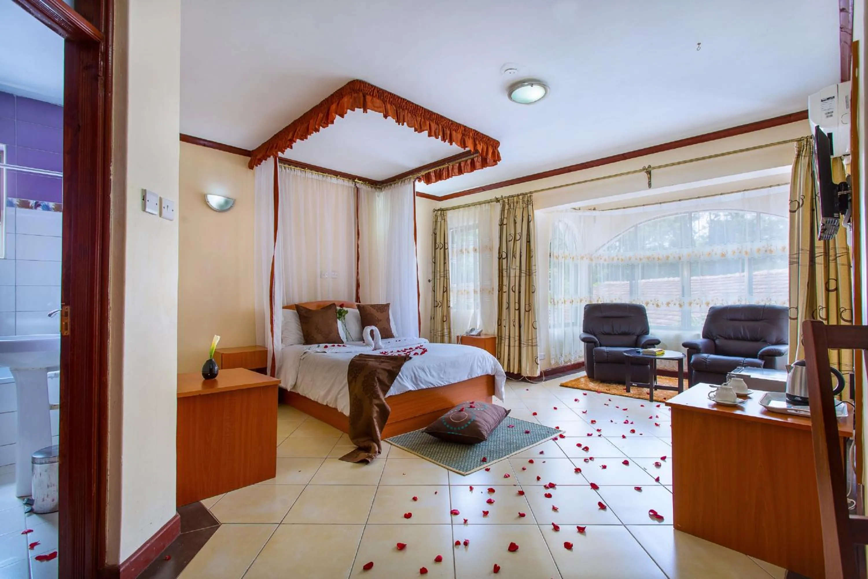 Bedroom in Convent International Hotel- Nairobi