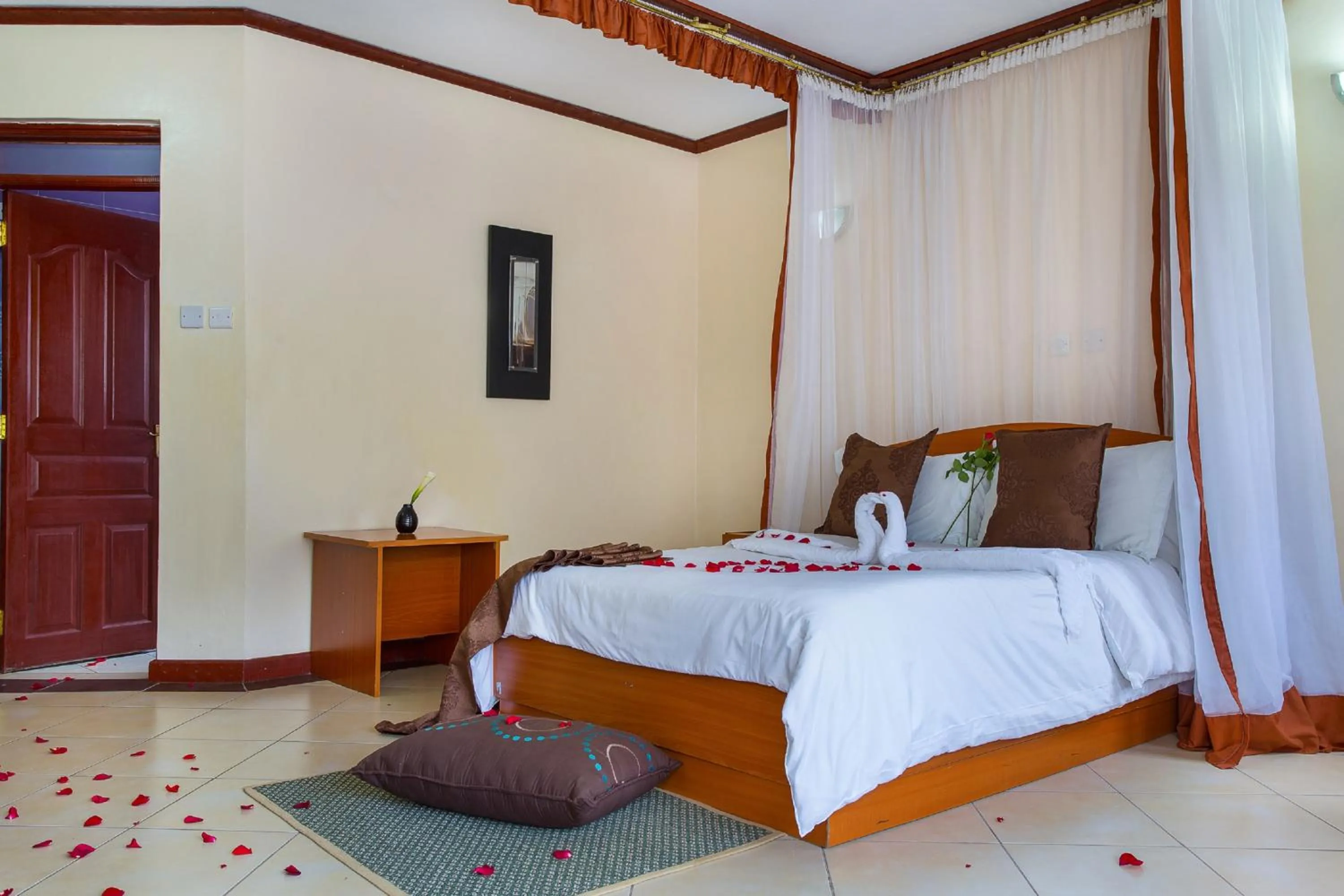 Bed in Convent International Hotel- Nairobi