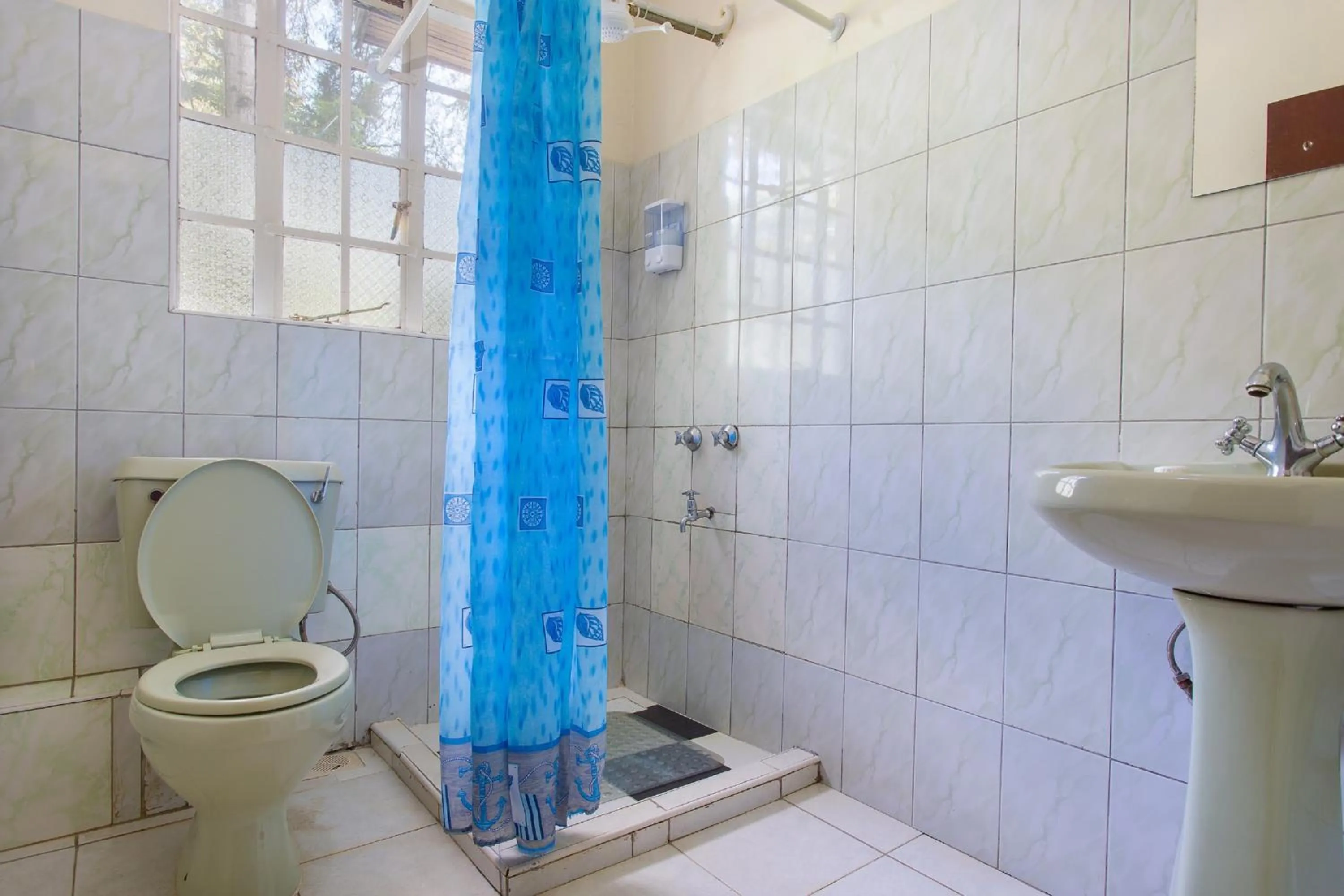 Bathroom in Convent International Hotel- Nairobi