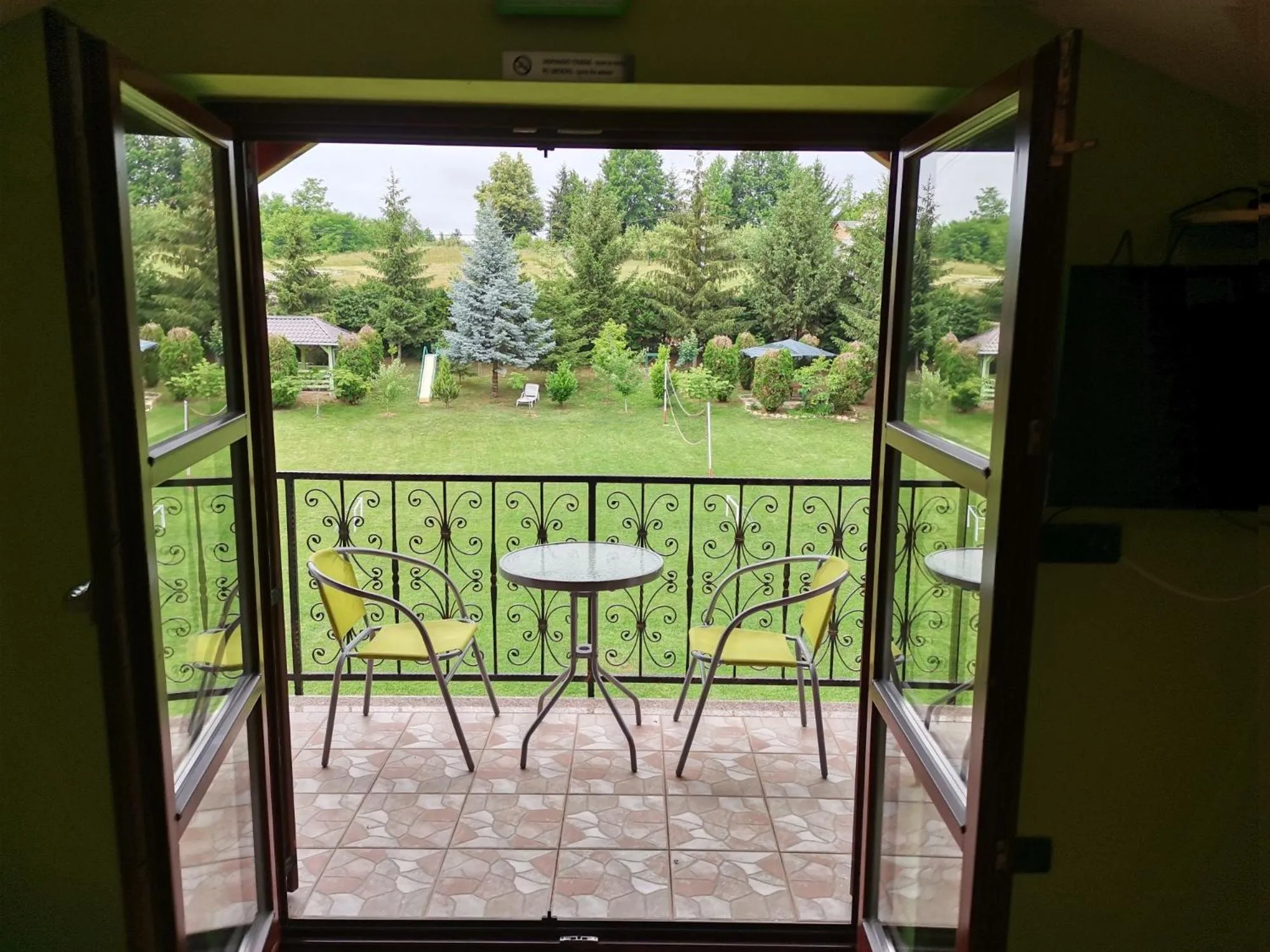 Balcony/Terrace in Resort Čokori