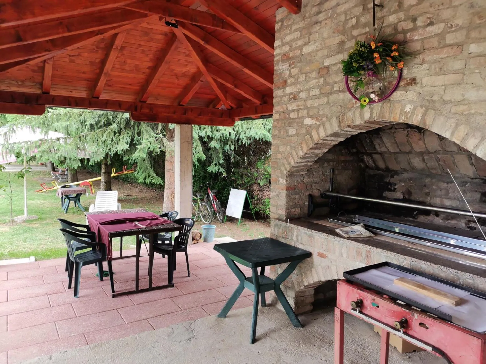 BBQ facilities in Resort Čokori