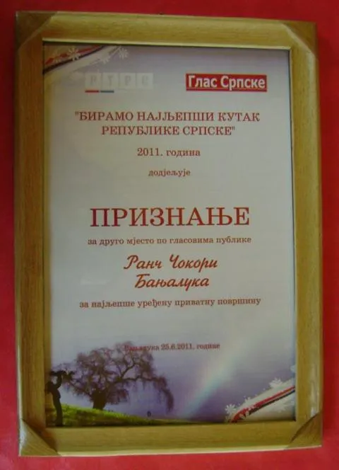 Certificate/Award in Resort Čokori