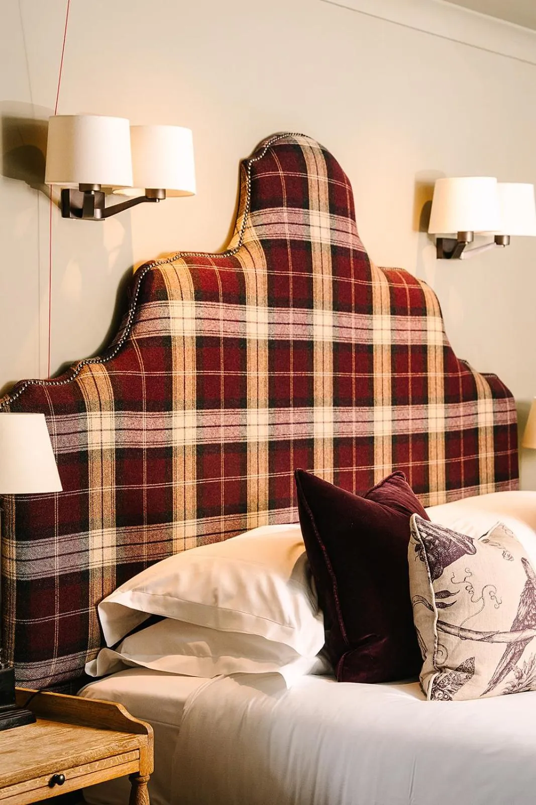 Bed in The Lygon Arms - an Iconic Luxury Hotel