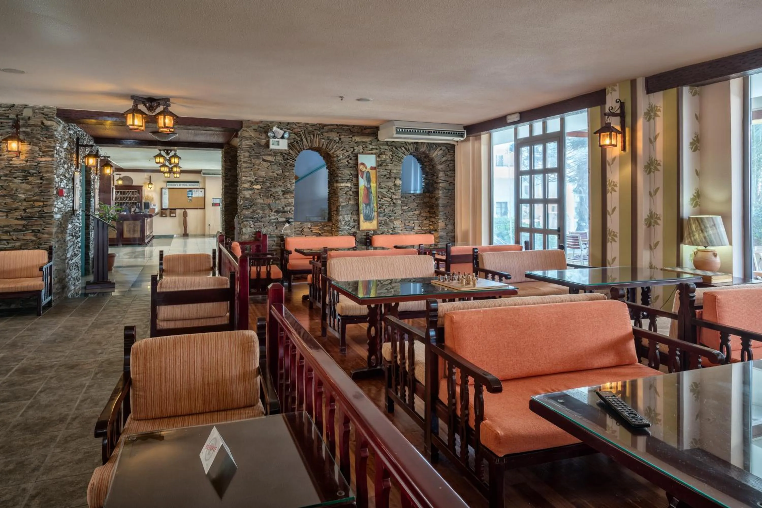 Lounge or bar in Lefkoniko Residence Beach & Bay