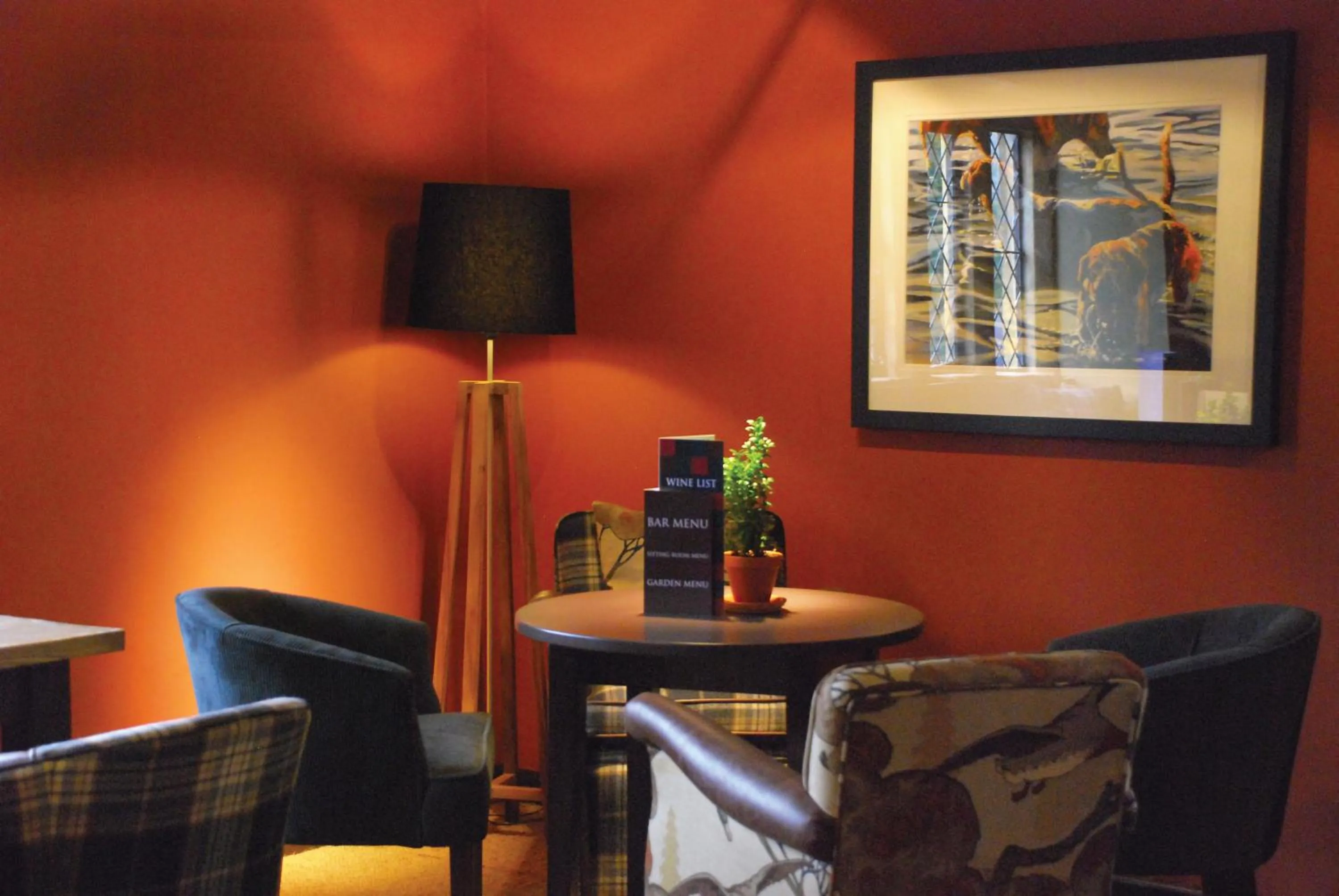 Communal lounge/ TV room in The Broadway Hotel