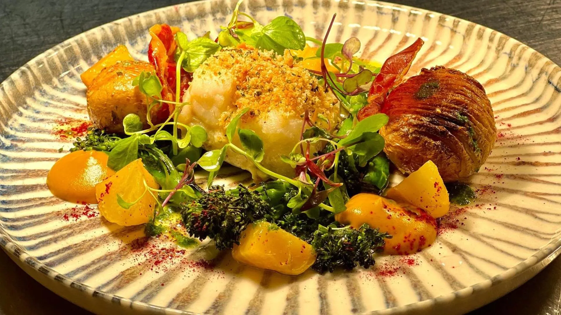 Food in The Broadway Hotel