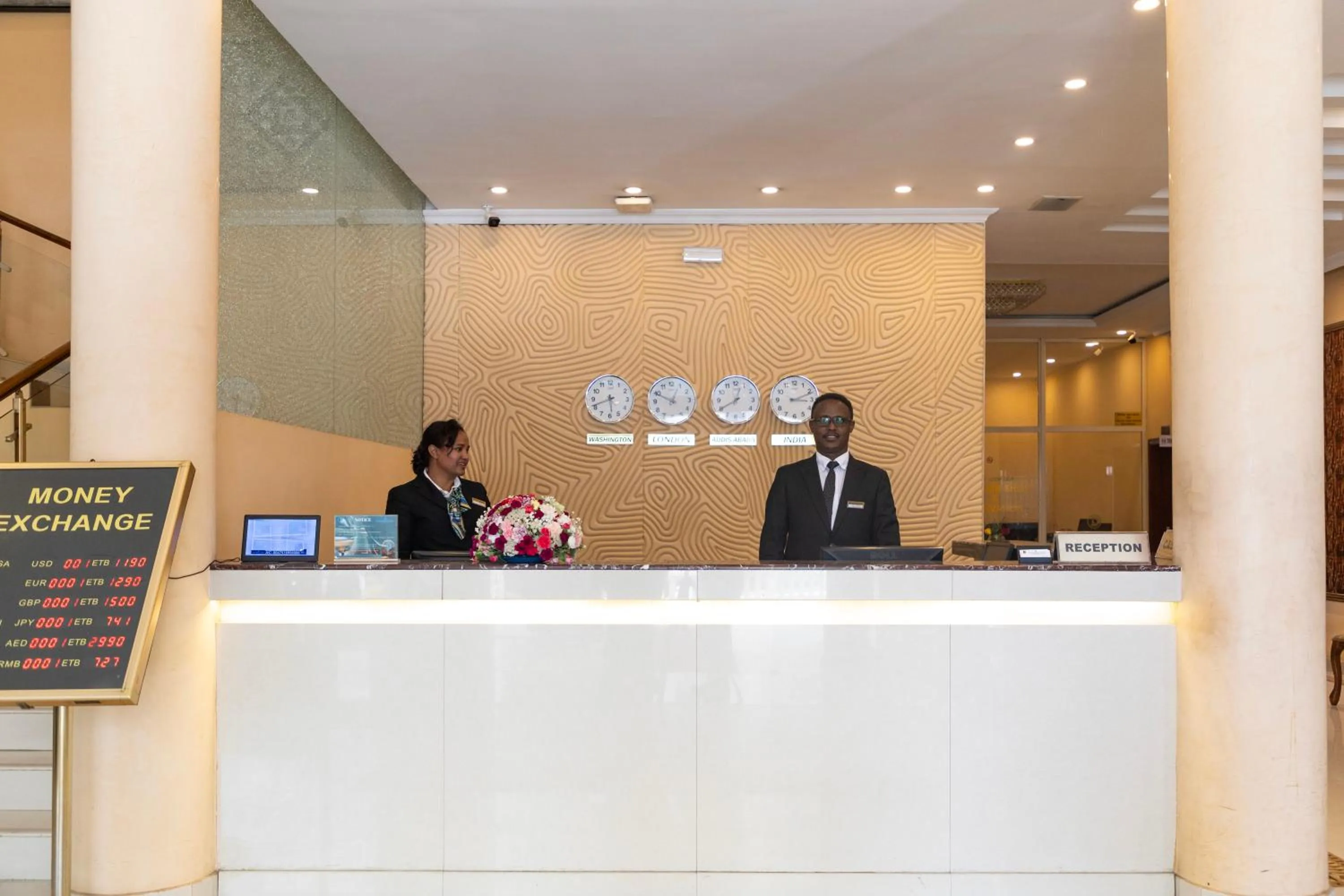 Lobby or reception in Dreamliner Hotel
