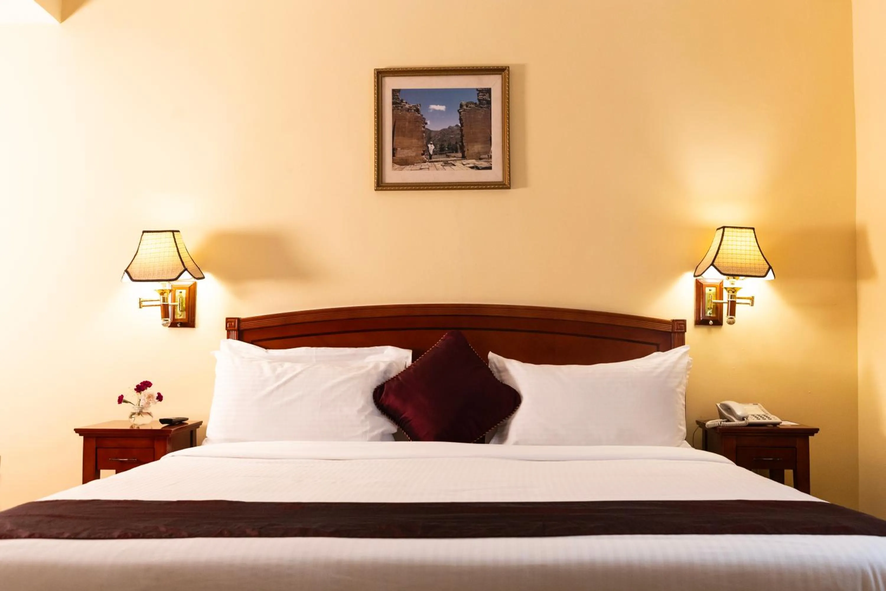 Bed in Dreamliner Hotel