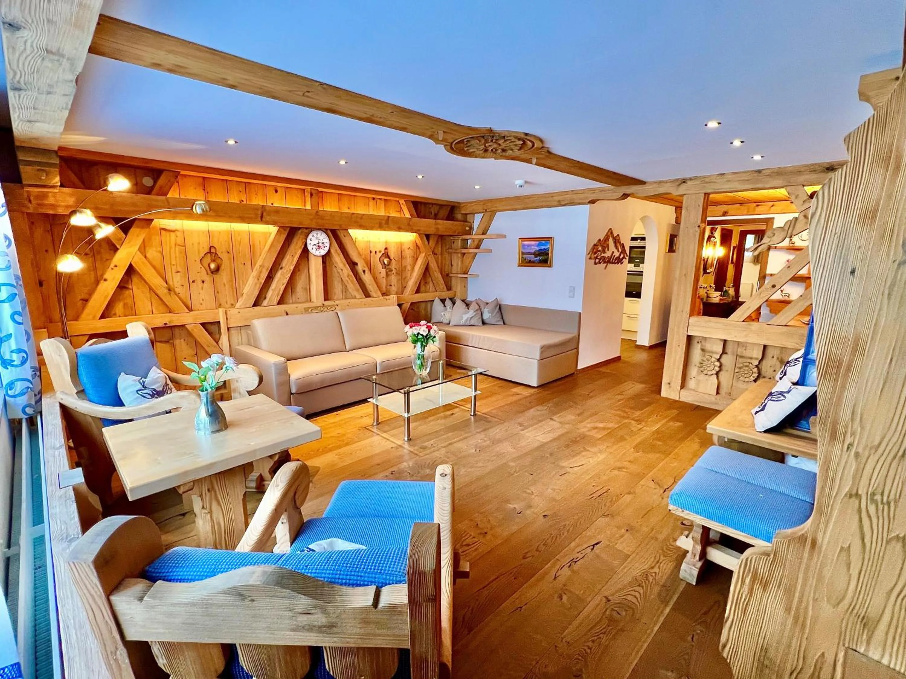 Living room in Andi's Skihotel