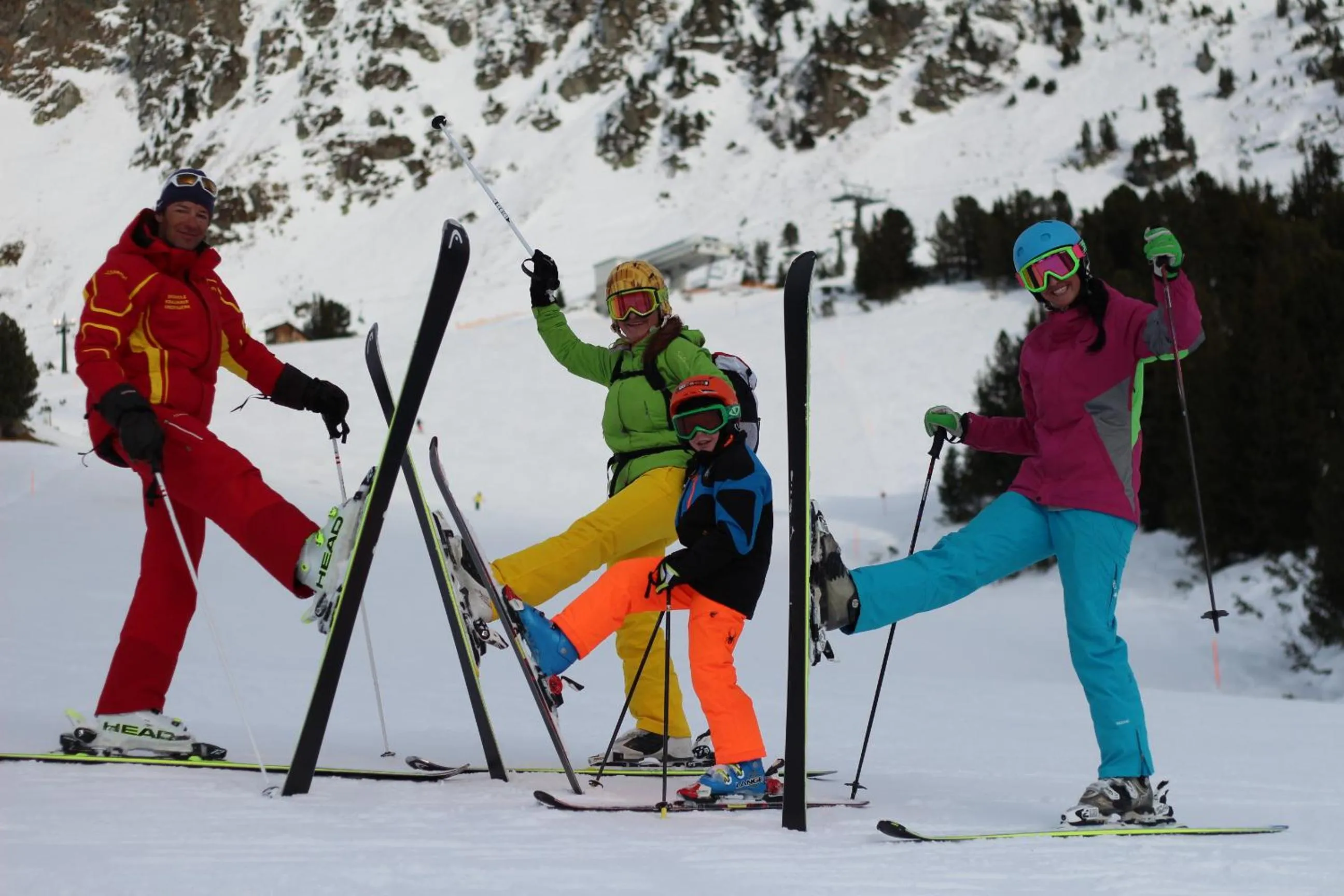 Ski School in Andi's Skihotel