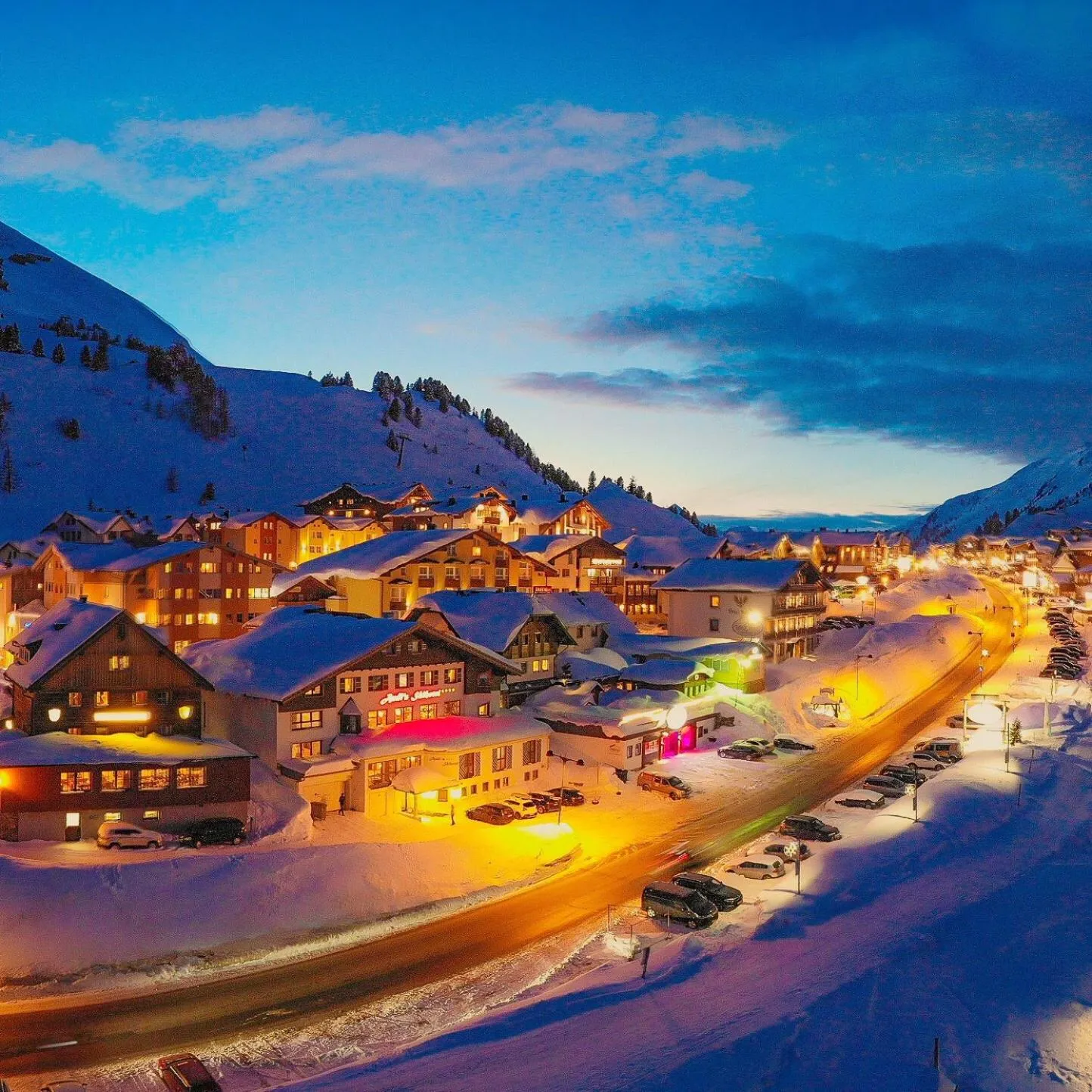 City view in Andi's Skihotel