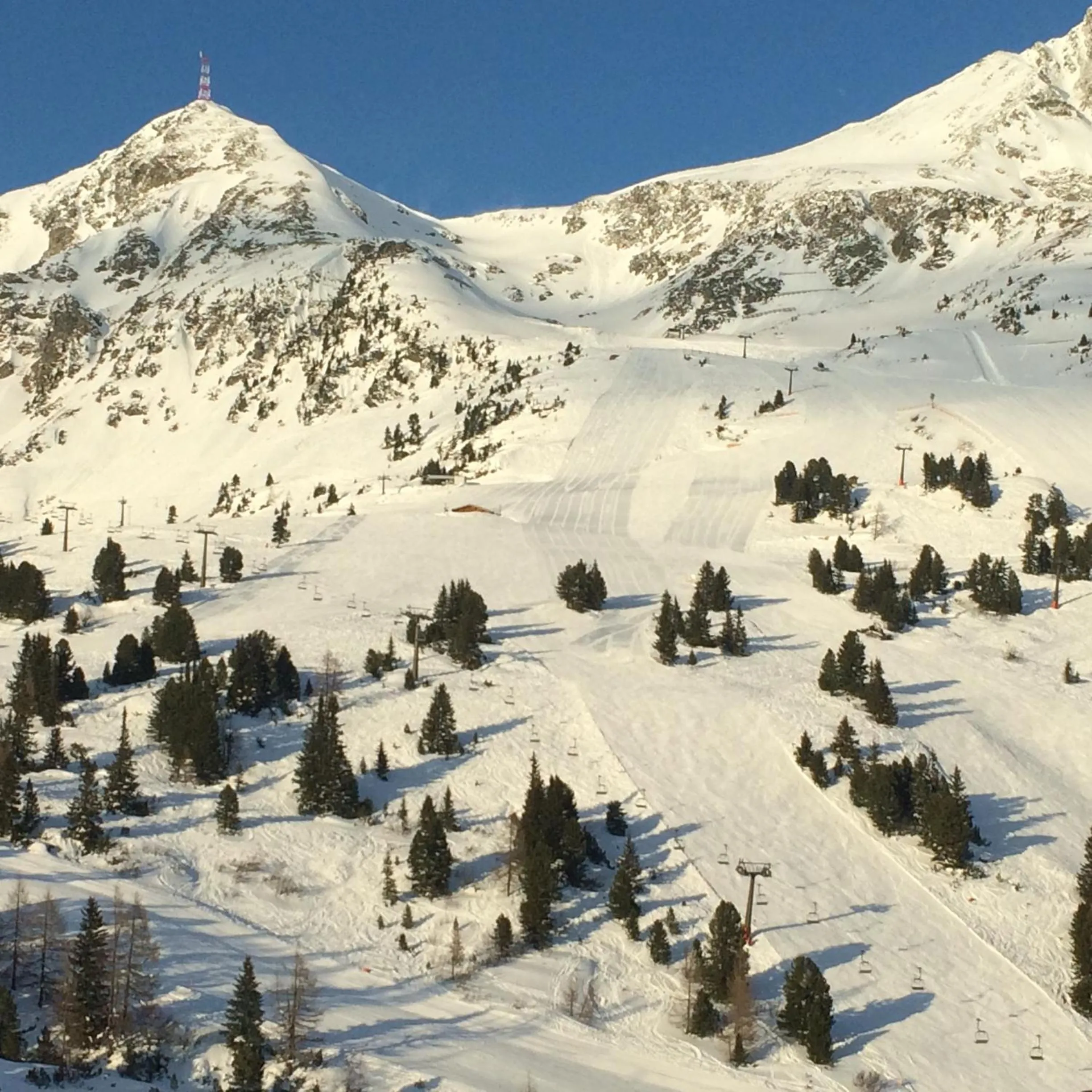 Mountain view in Andi's Skihotel