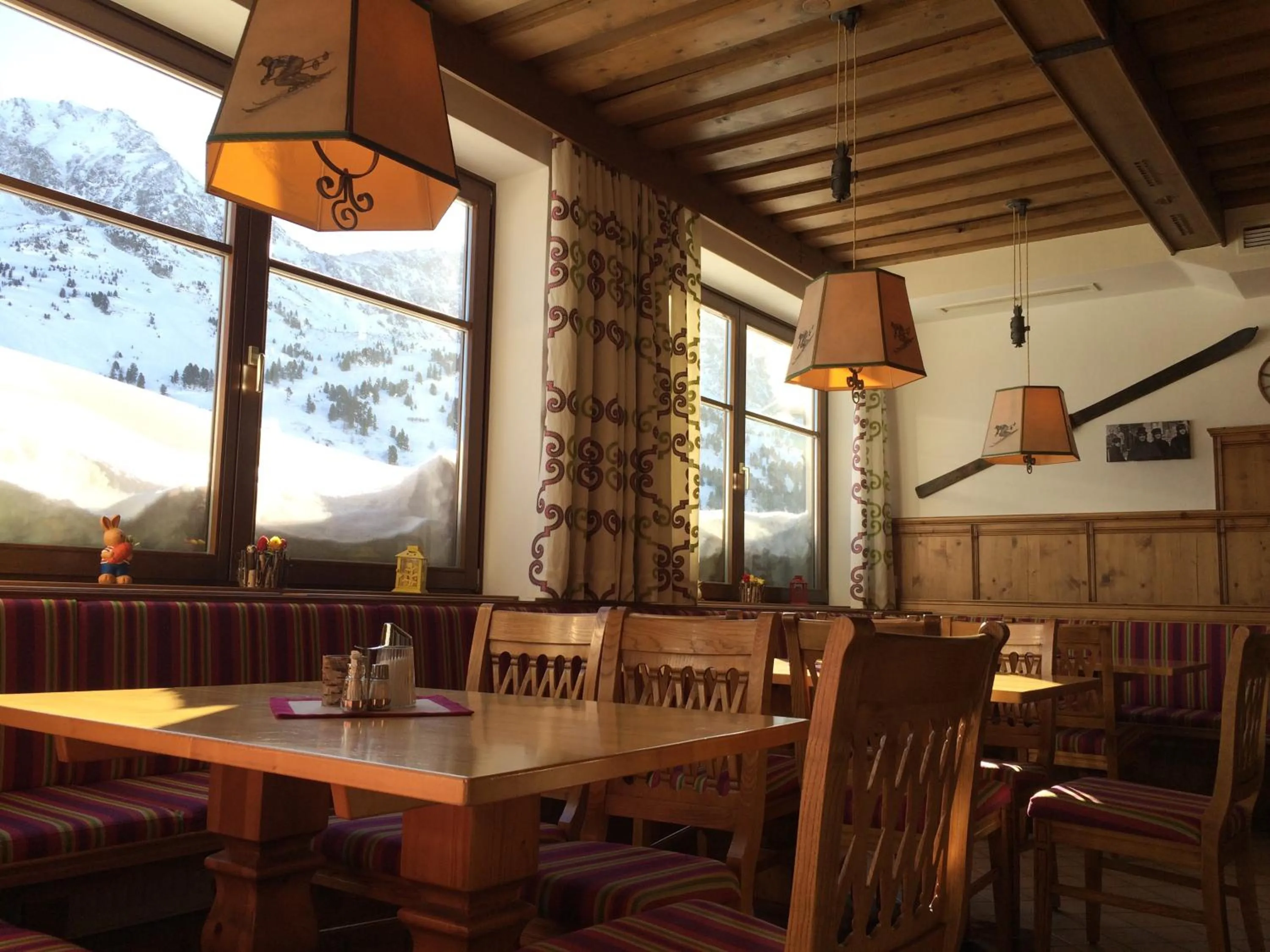 Decorative detail in Andi's Skihotel