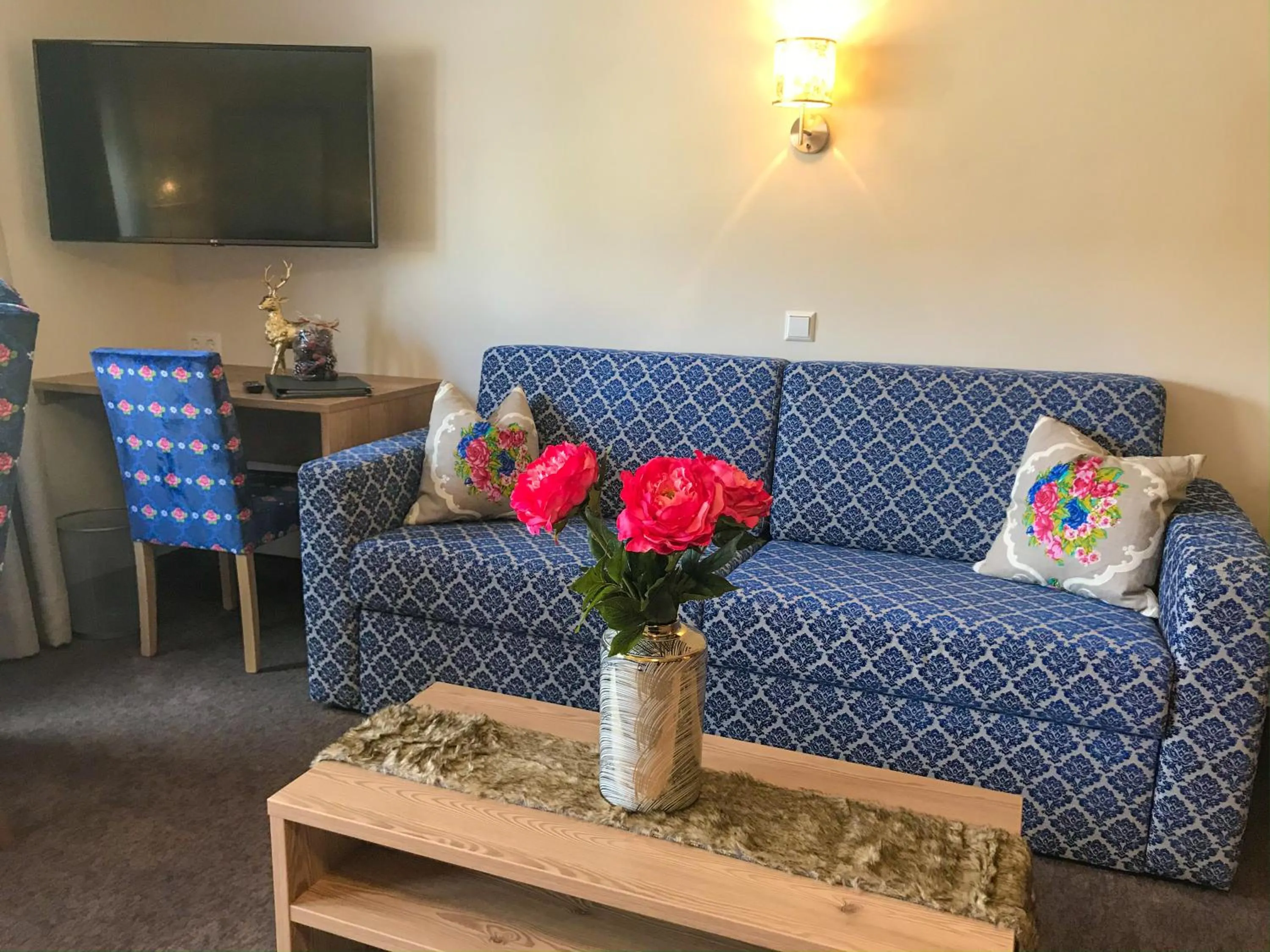 Living room in Andi's Skihotel