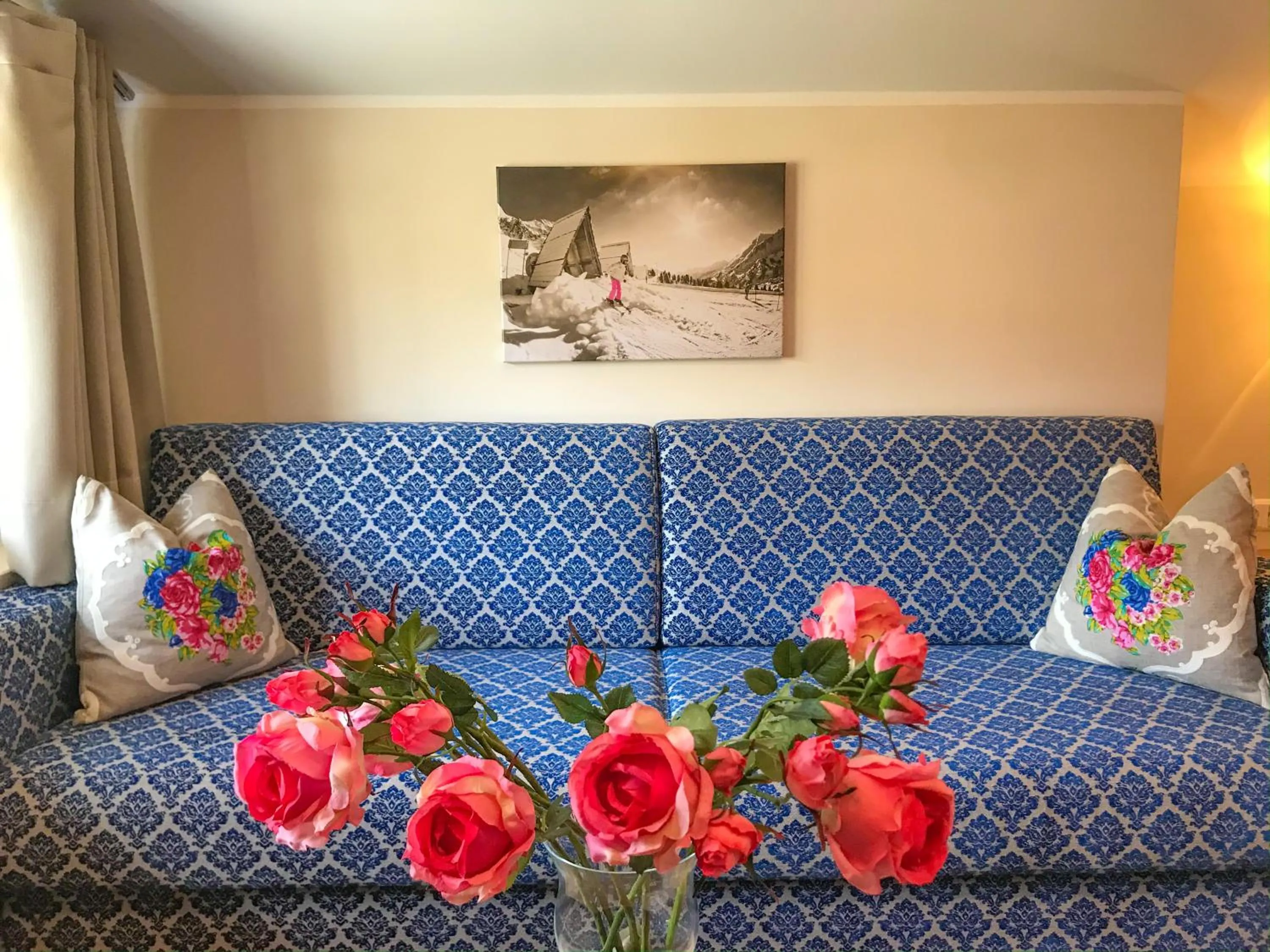 Decorative detail in Andi's Skihotel