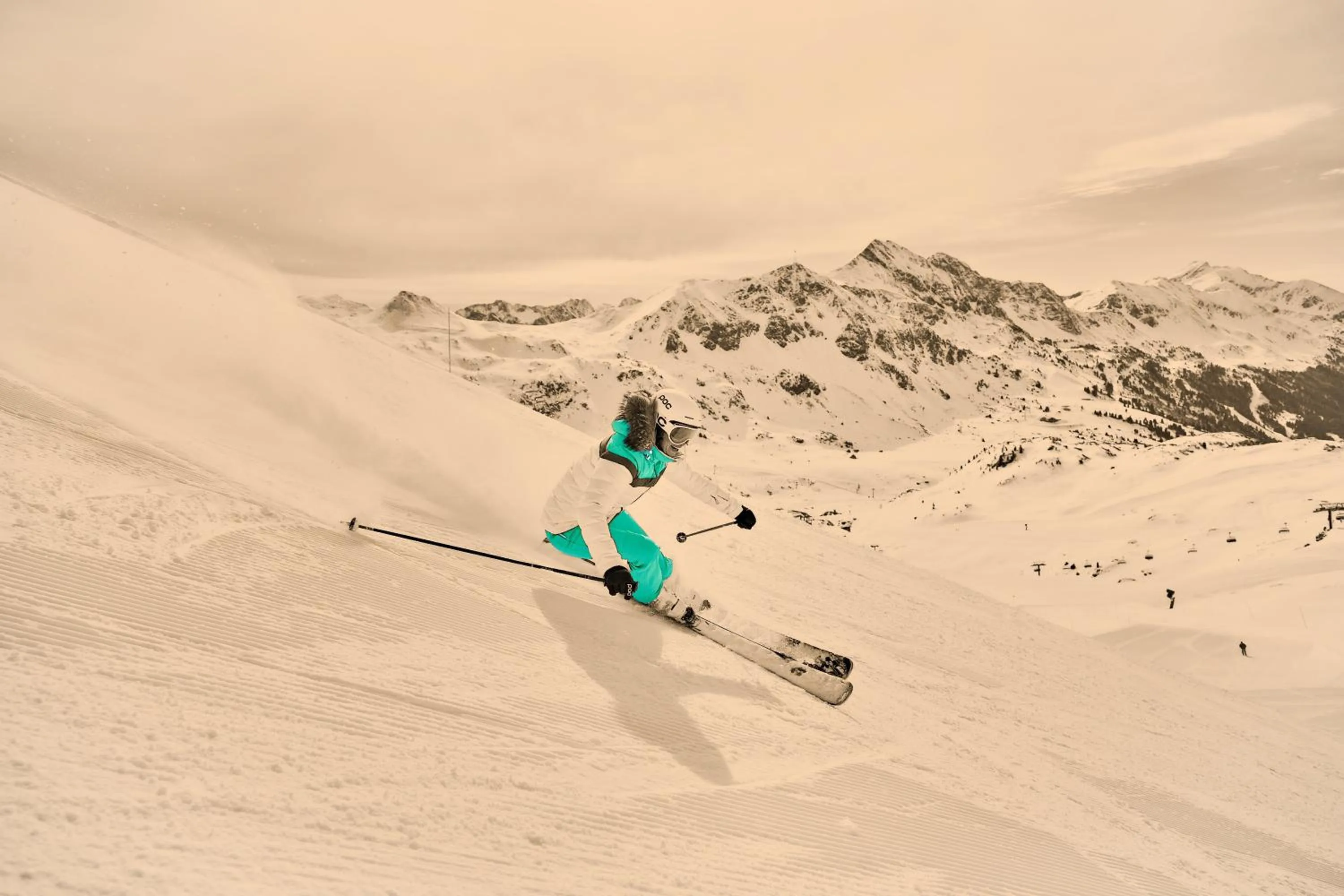 Skiing in Andi's Skihotel