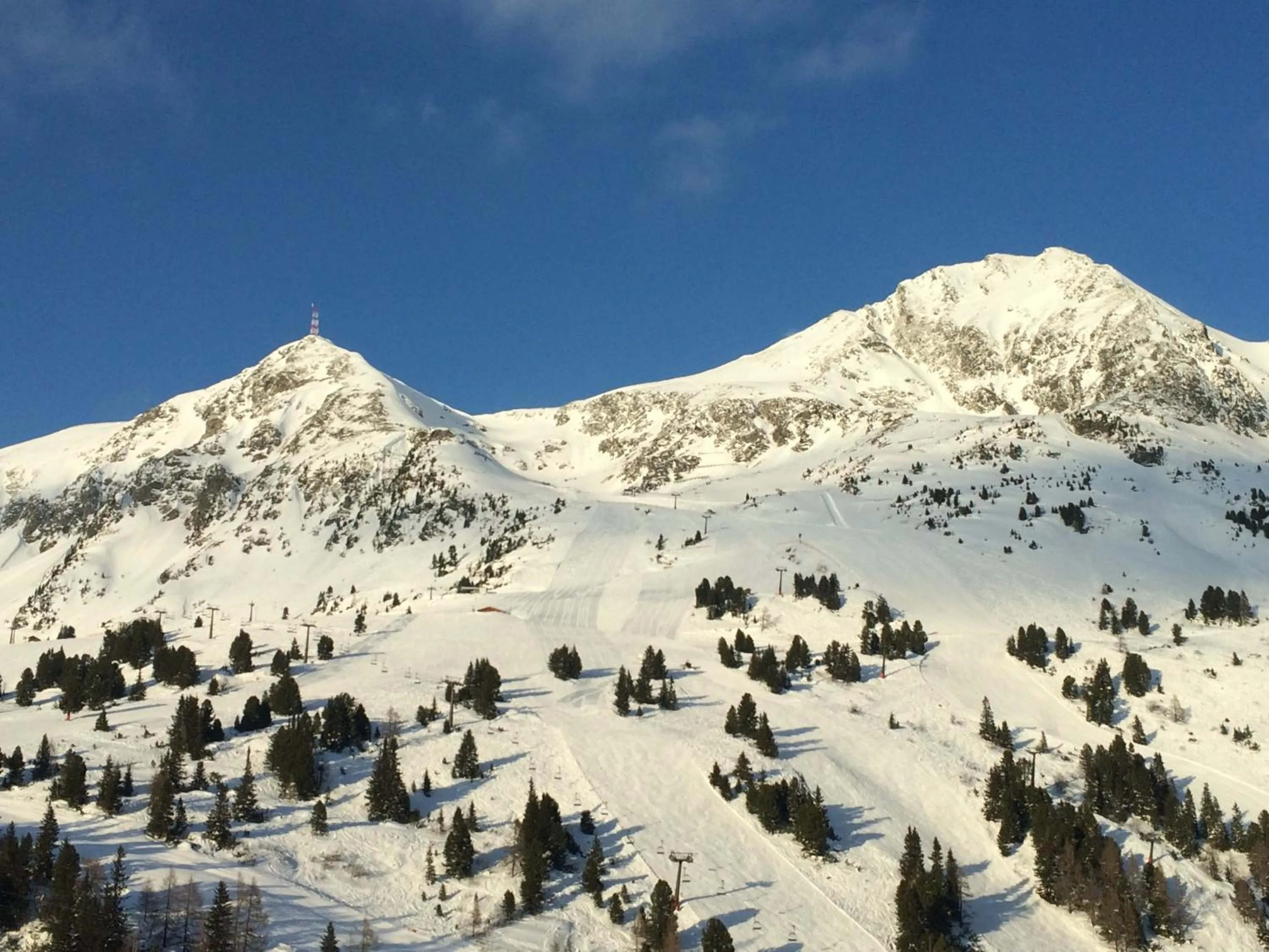 Mountain view in Andi's Skihotel