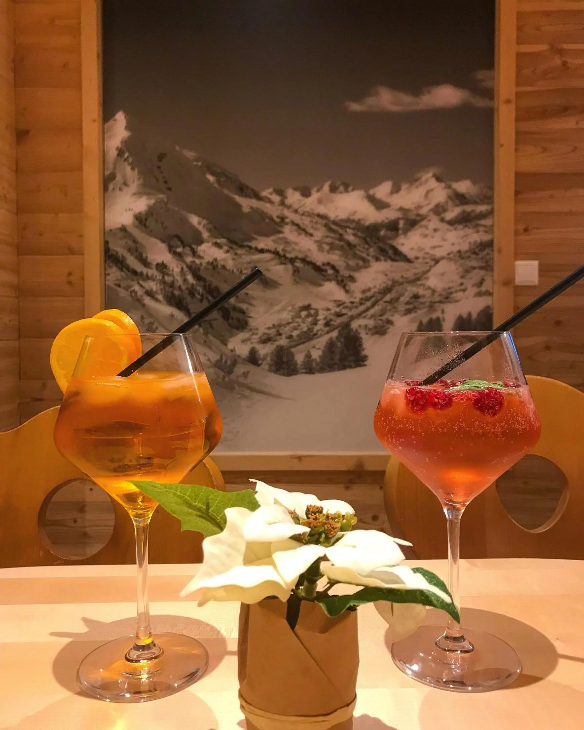 Drinks in Andi's Skihotel