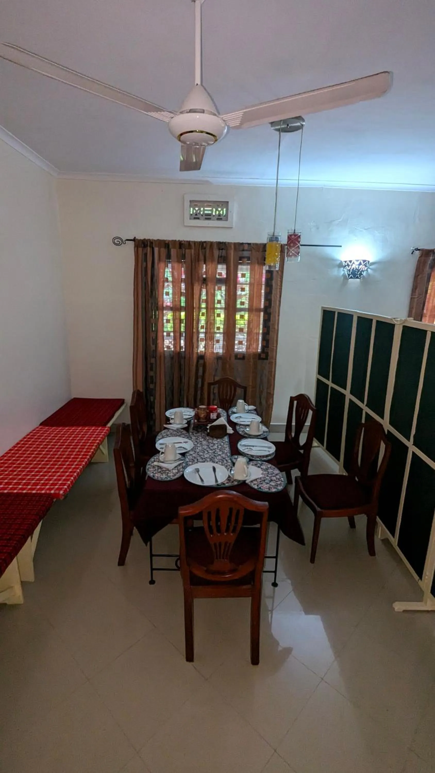 Dining area in JACARANDA HOMESTAY