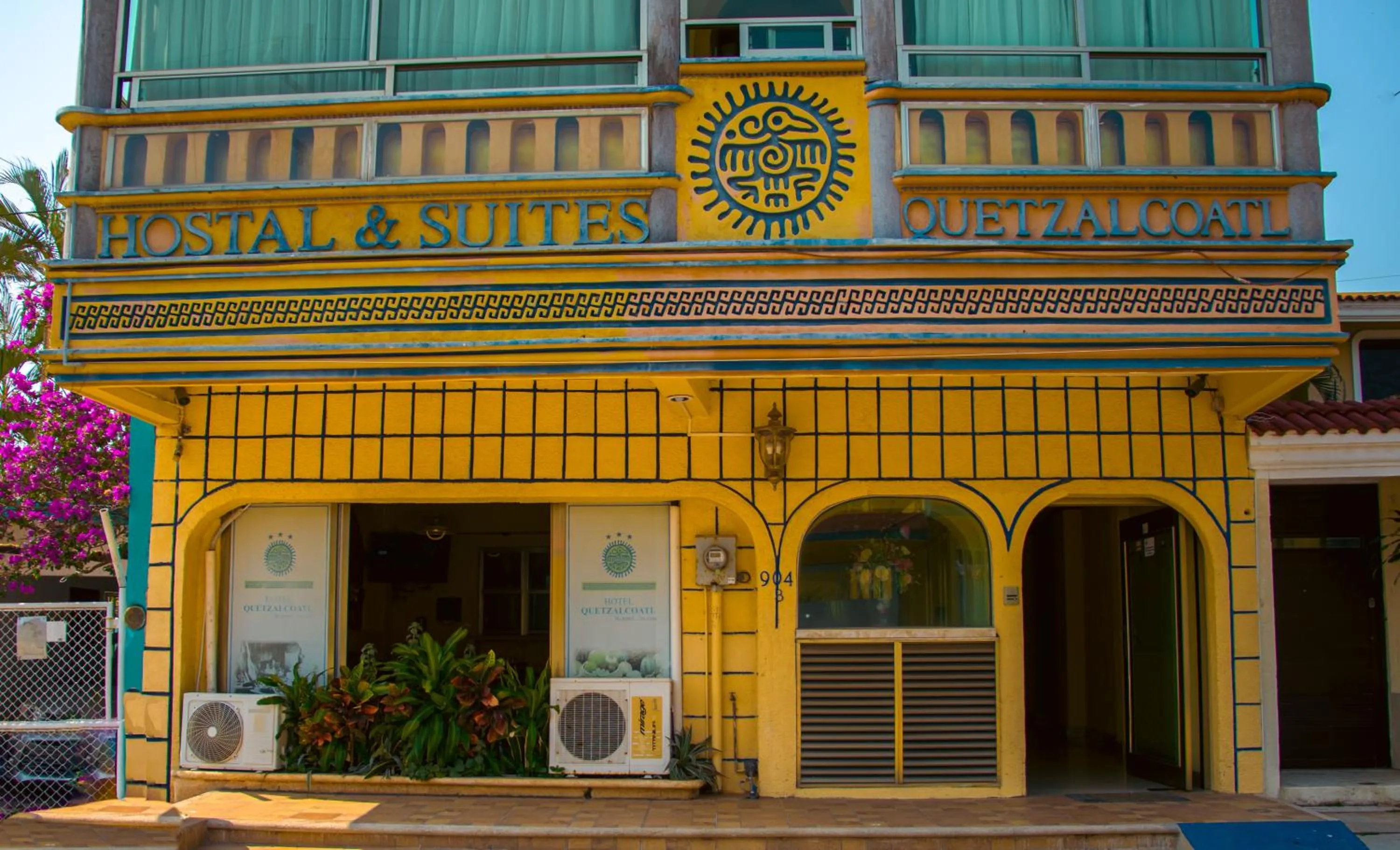 Property building in Hotel Quetzalcóatl