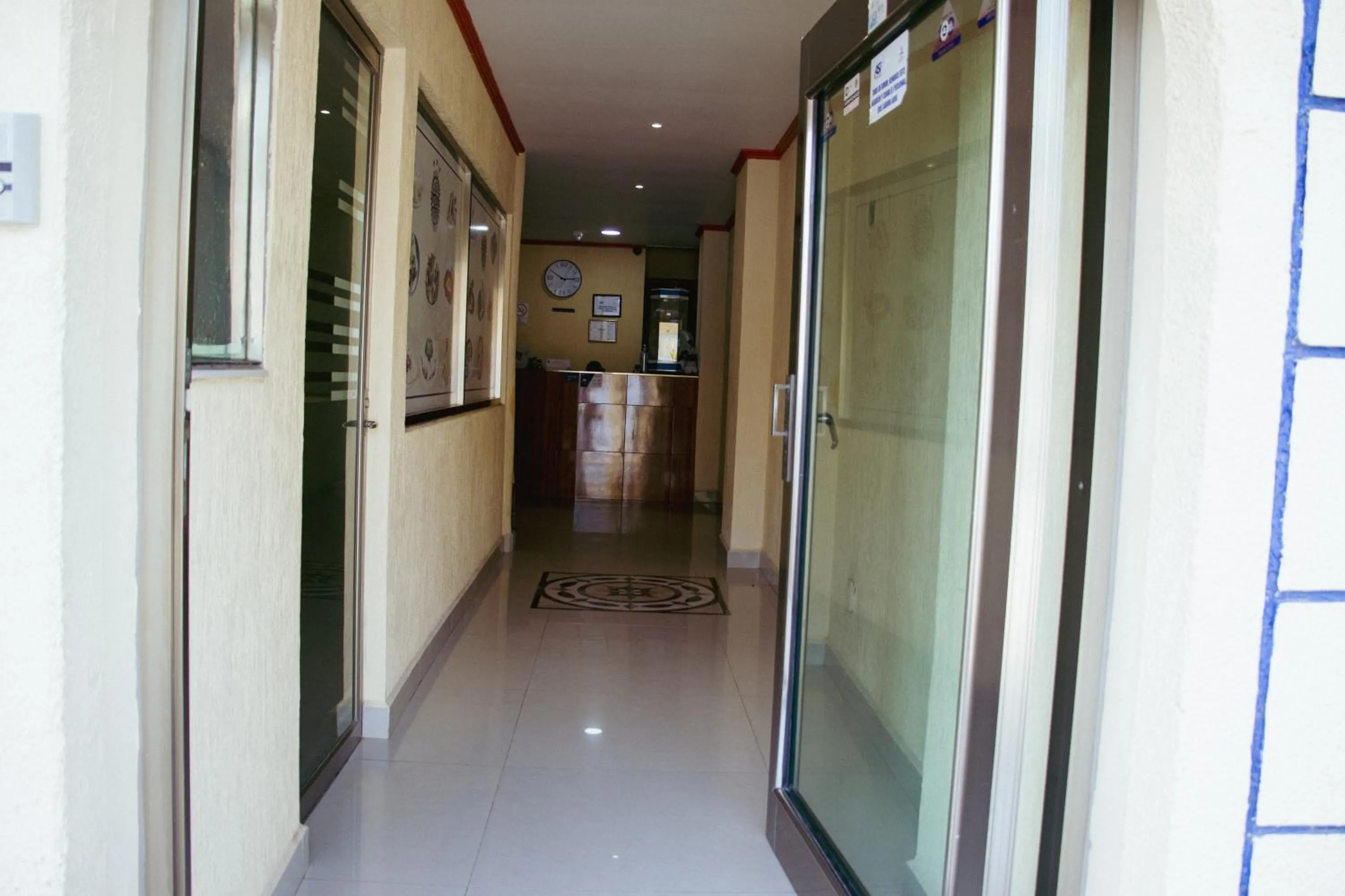 Lobby or reception in Hotel Quetzalcóatl