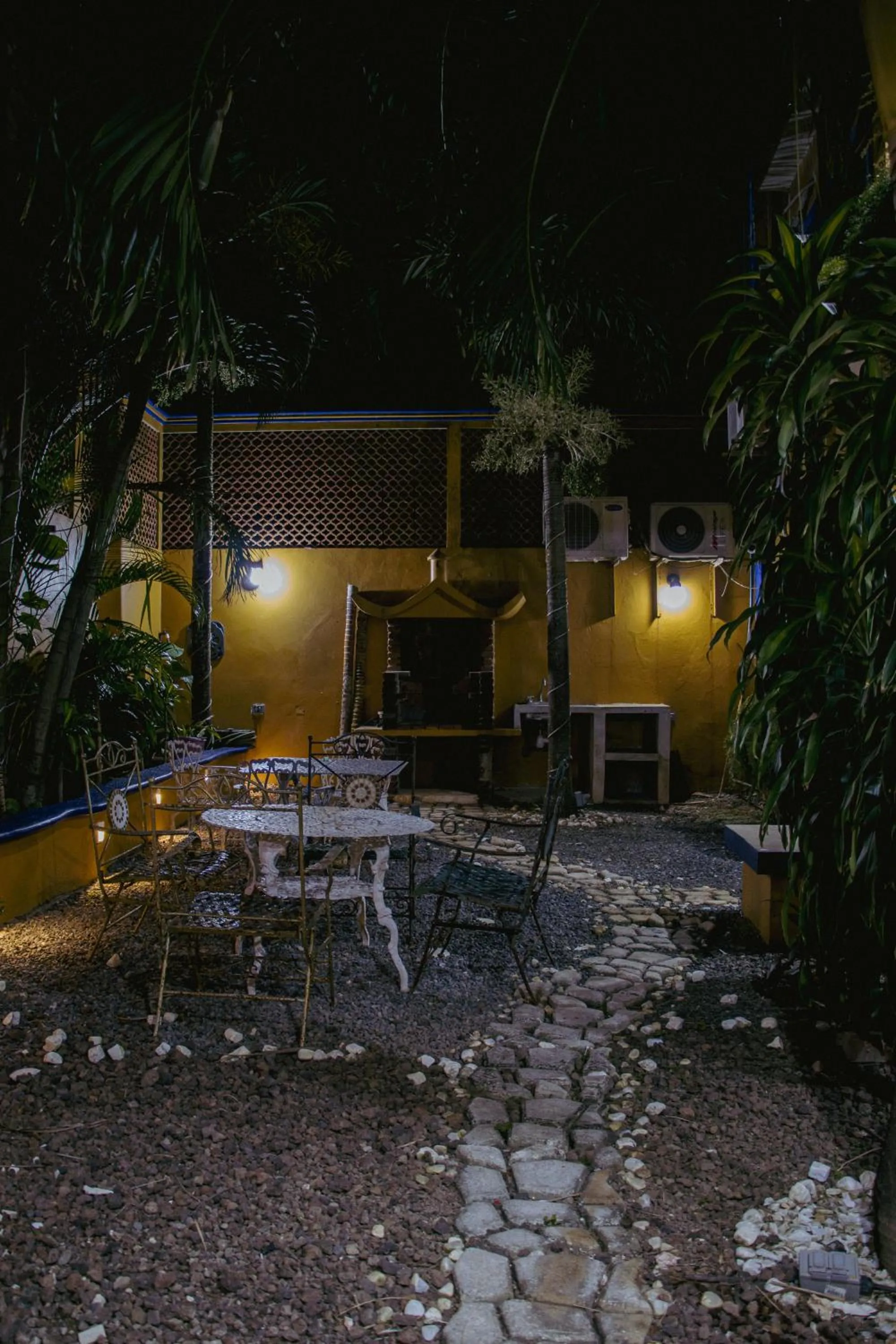 Garden in Hotel Quetzalcóatl