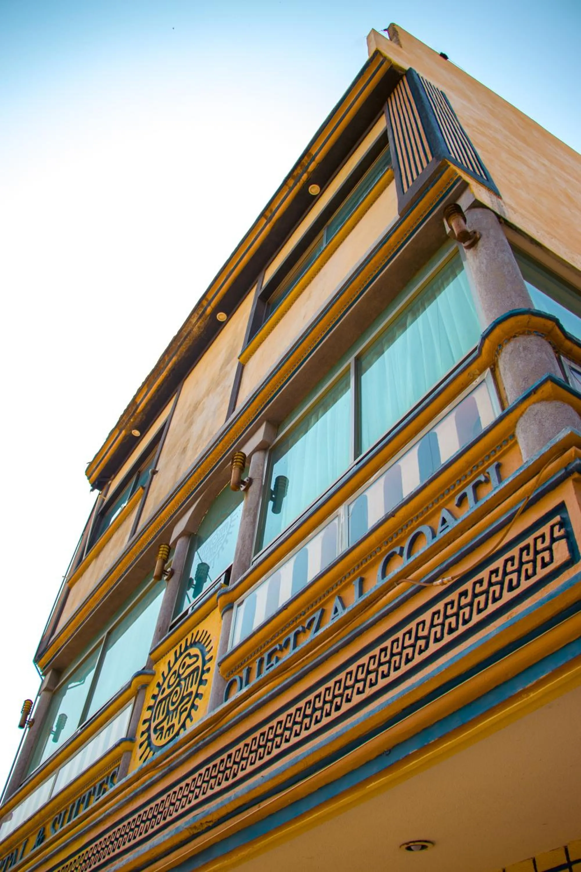 Property building in Hotel Quetzalcóatl