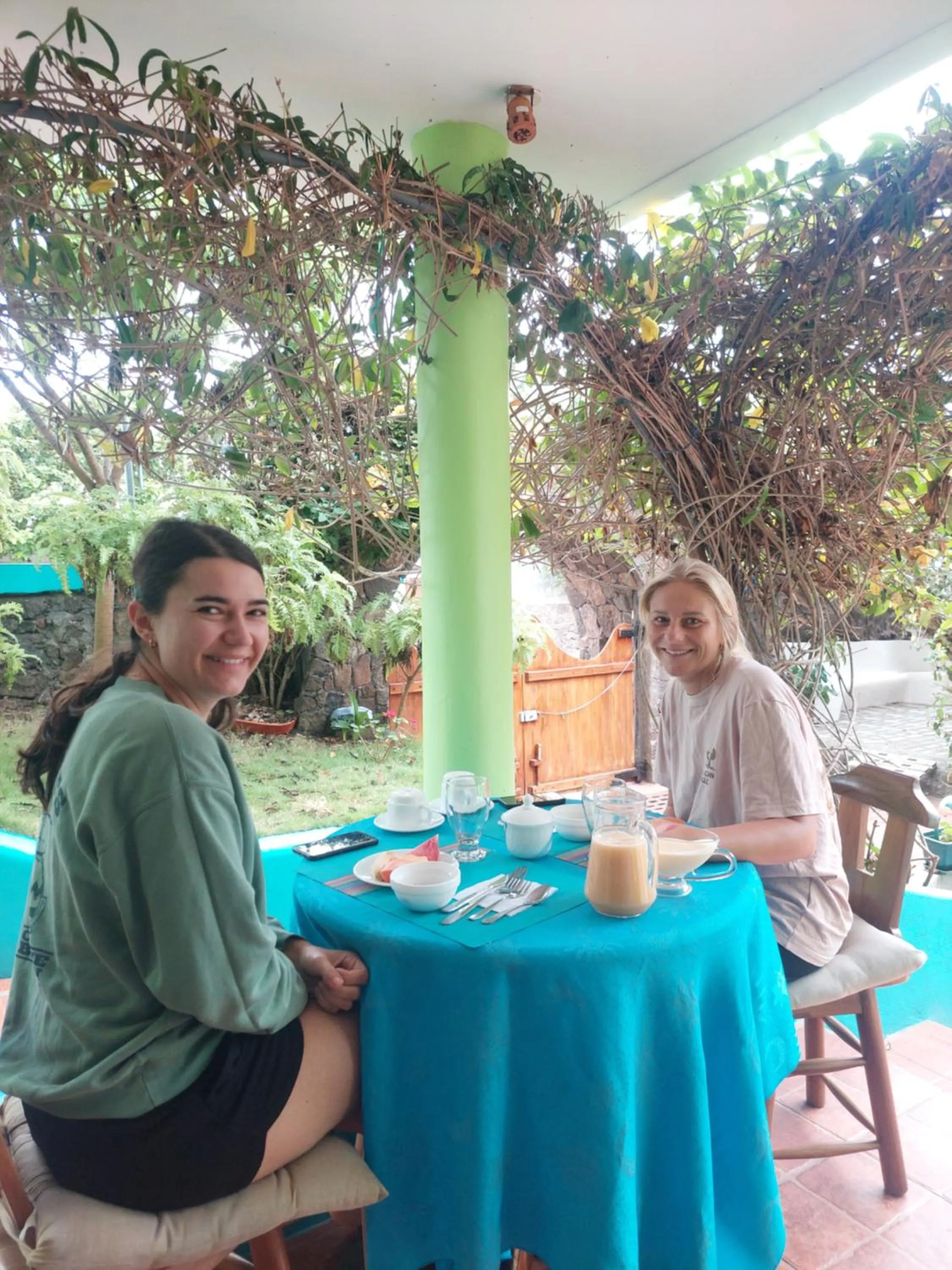 Breakfast in Hostal Casa Edén