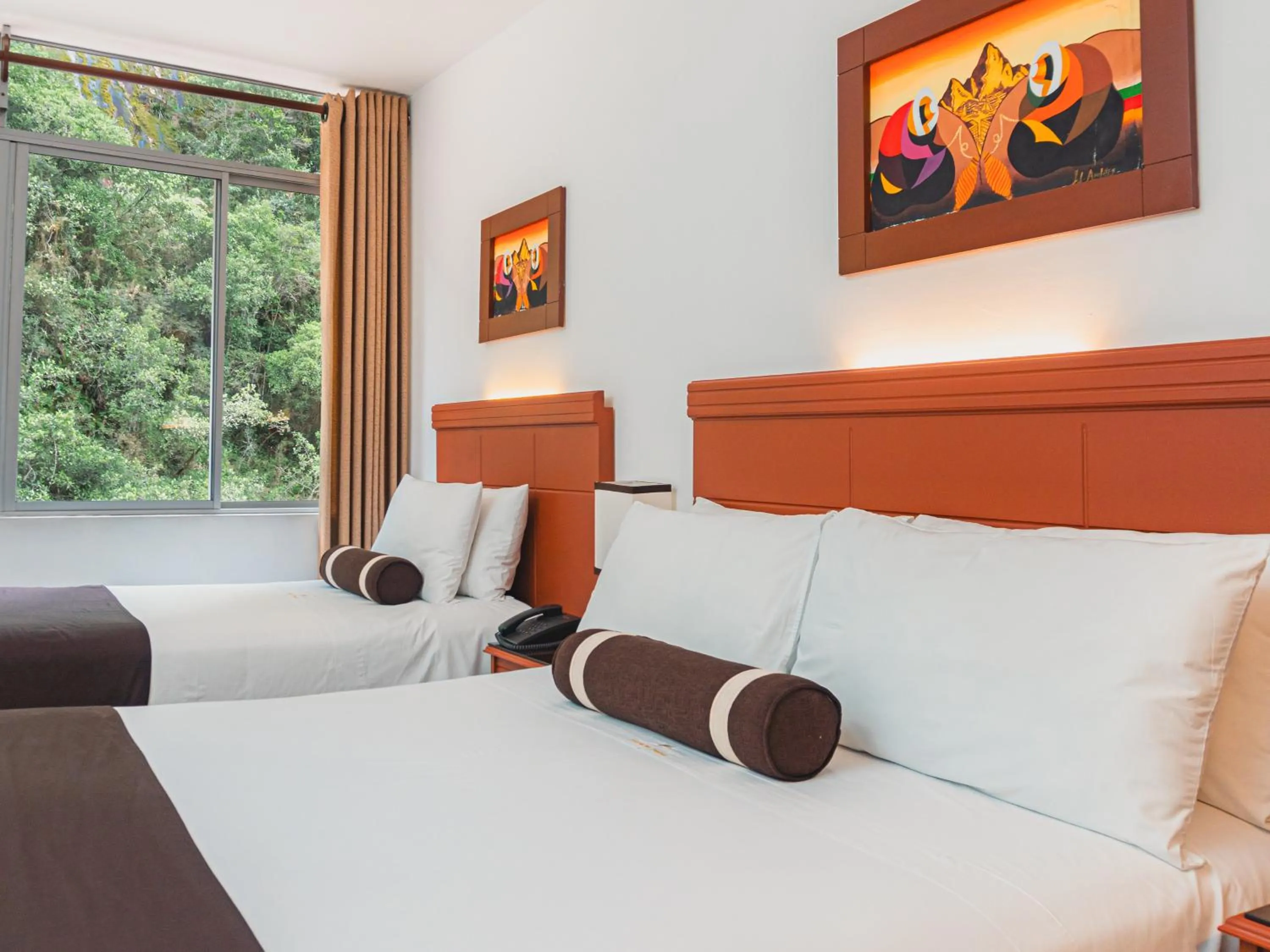 Bed in Hotel Ferré Machu Picchu