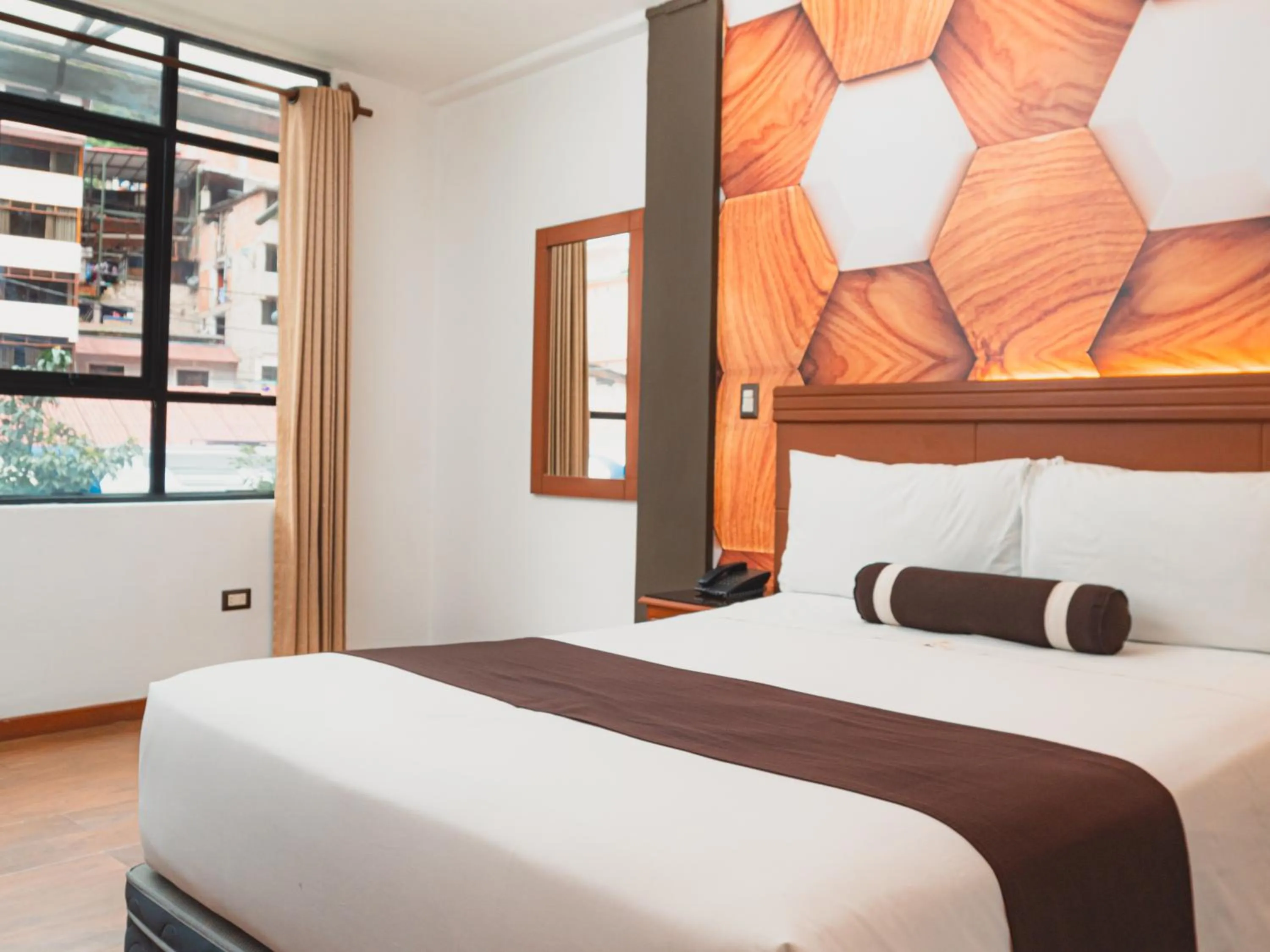 Bed in Hotel Ferré Machu Picchu