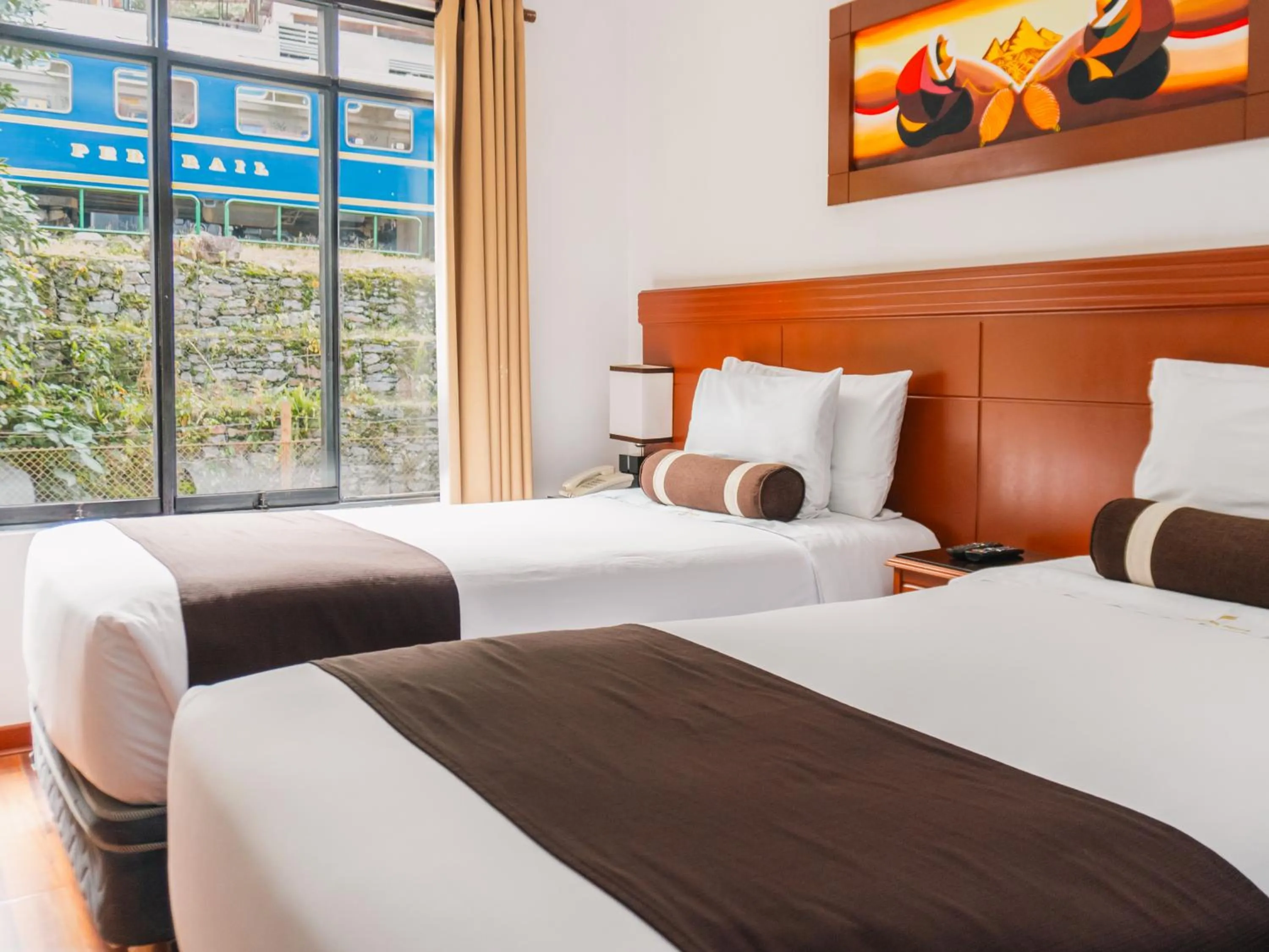 Bed in Hotel Ferré Machu Picchu