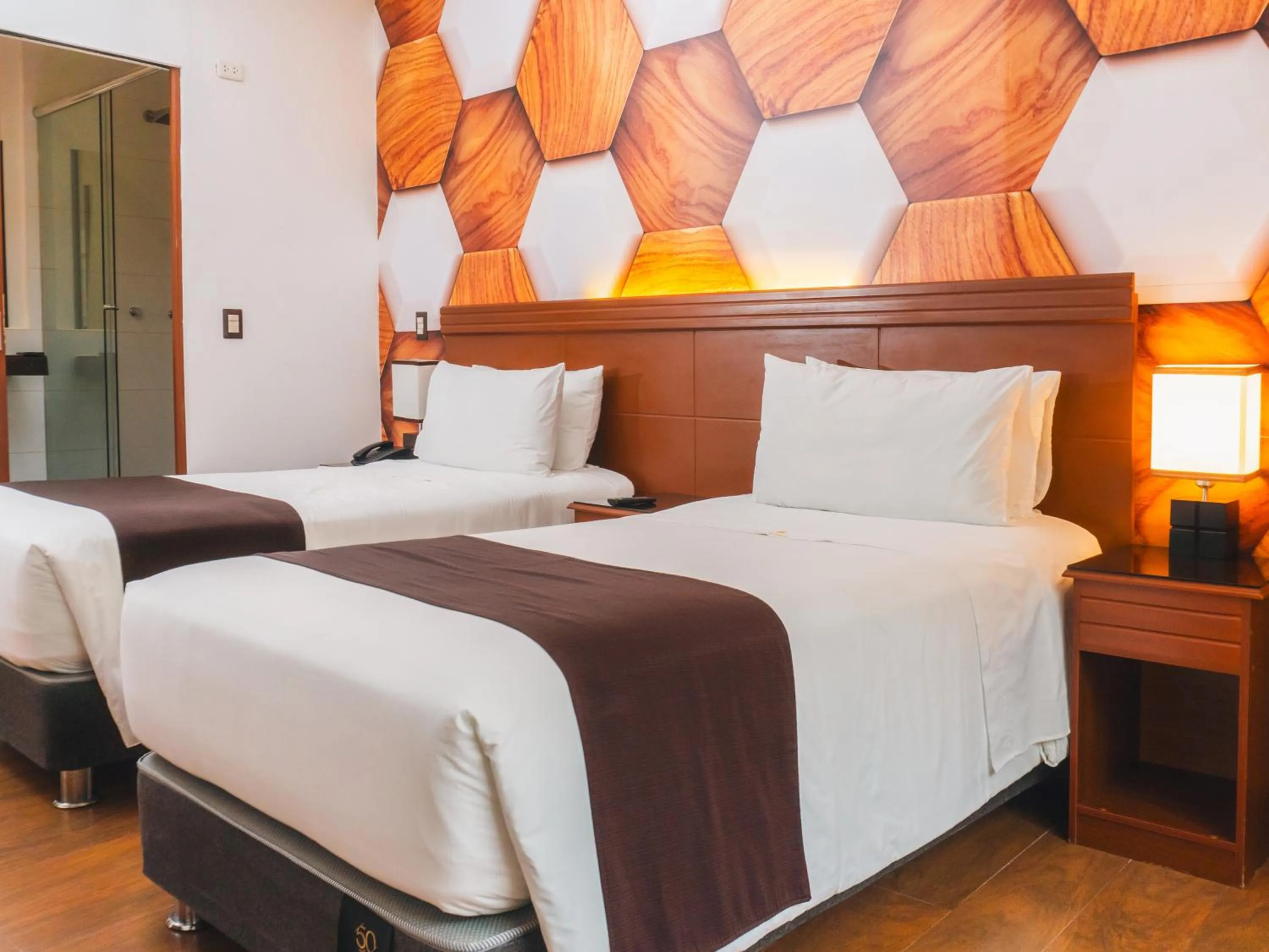 Bed in Hotel Ferré Machu Picchu