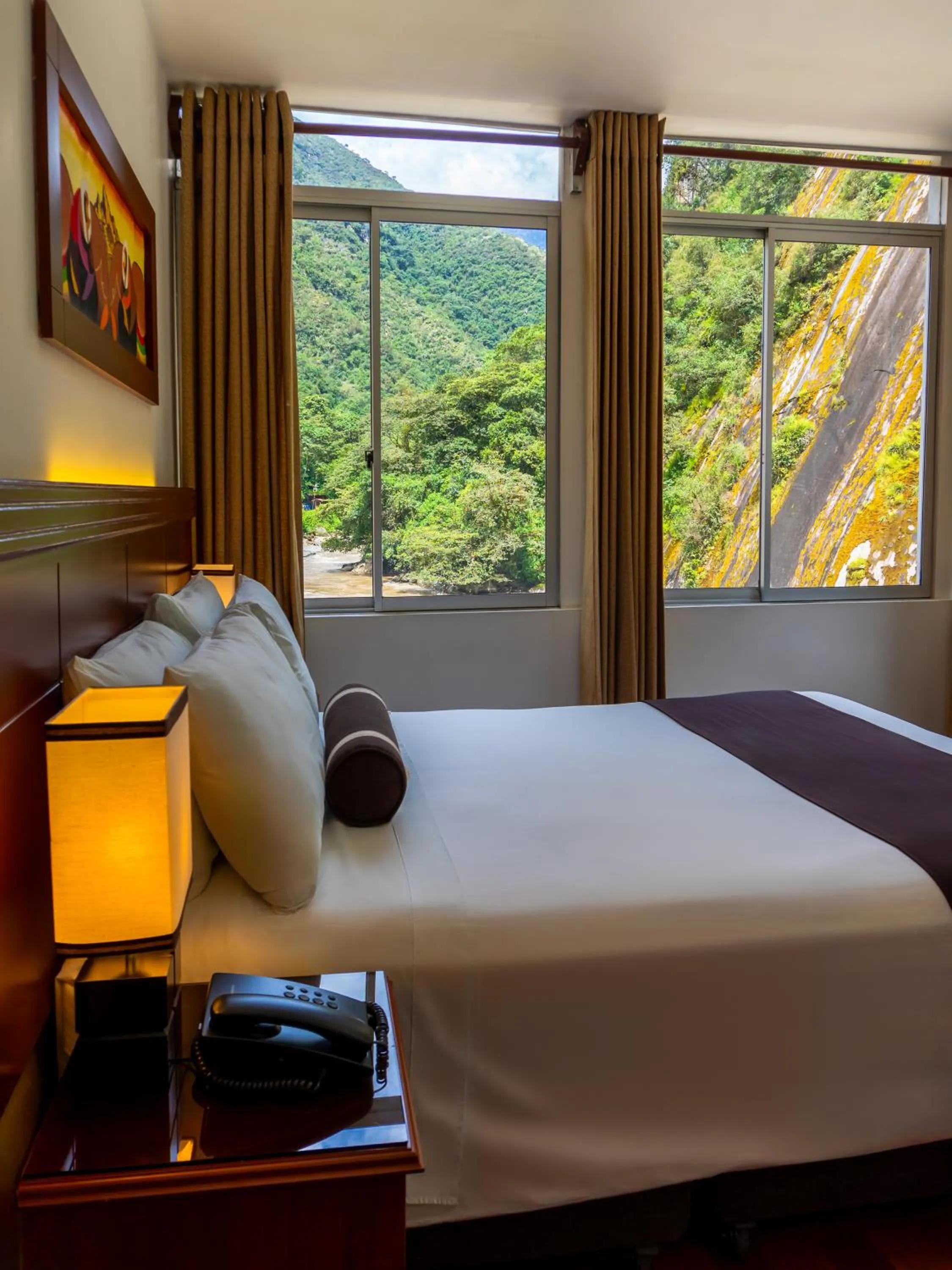 Bed in Hotel Ferré Machu Picchu