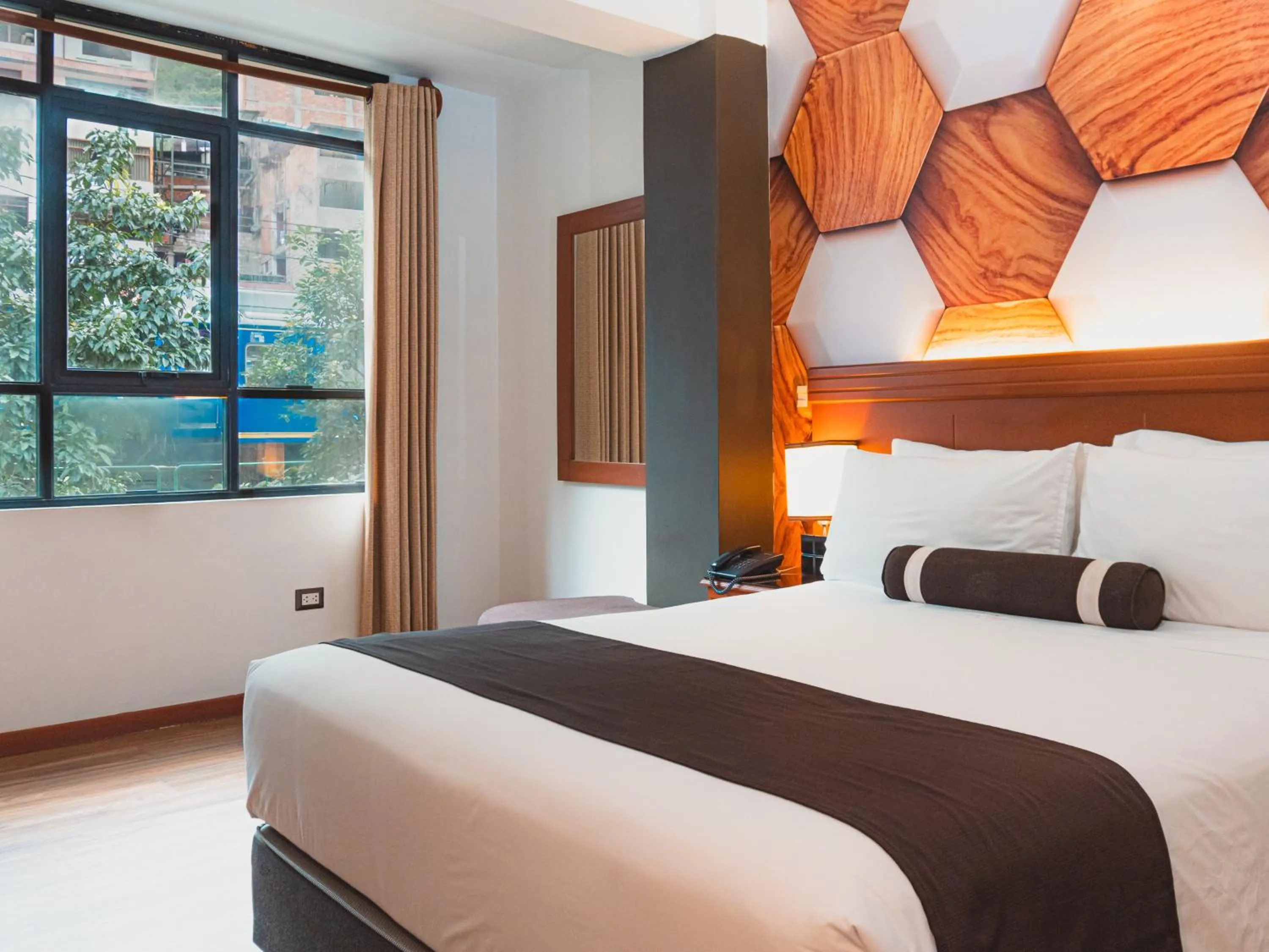 Bed in Hotel Ferré Machu Picchu