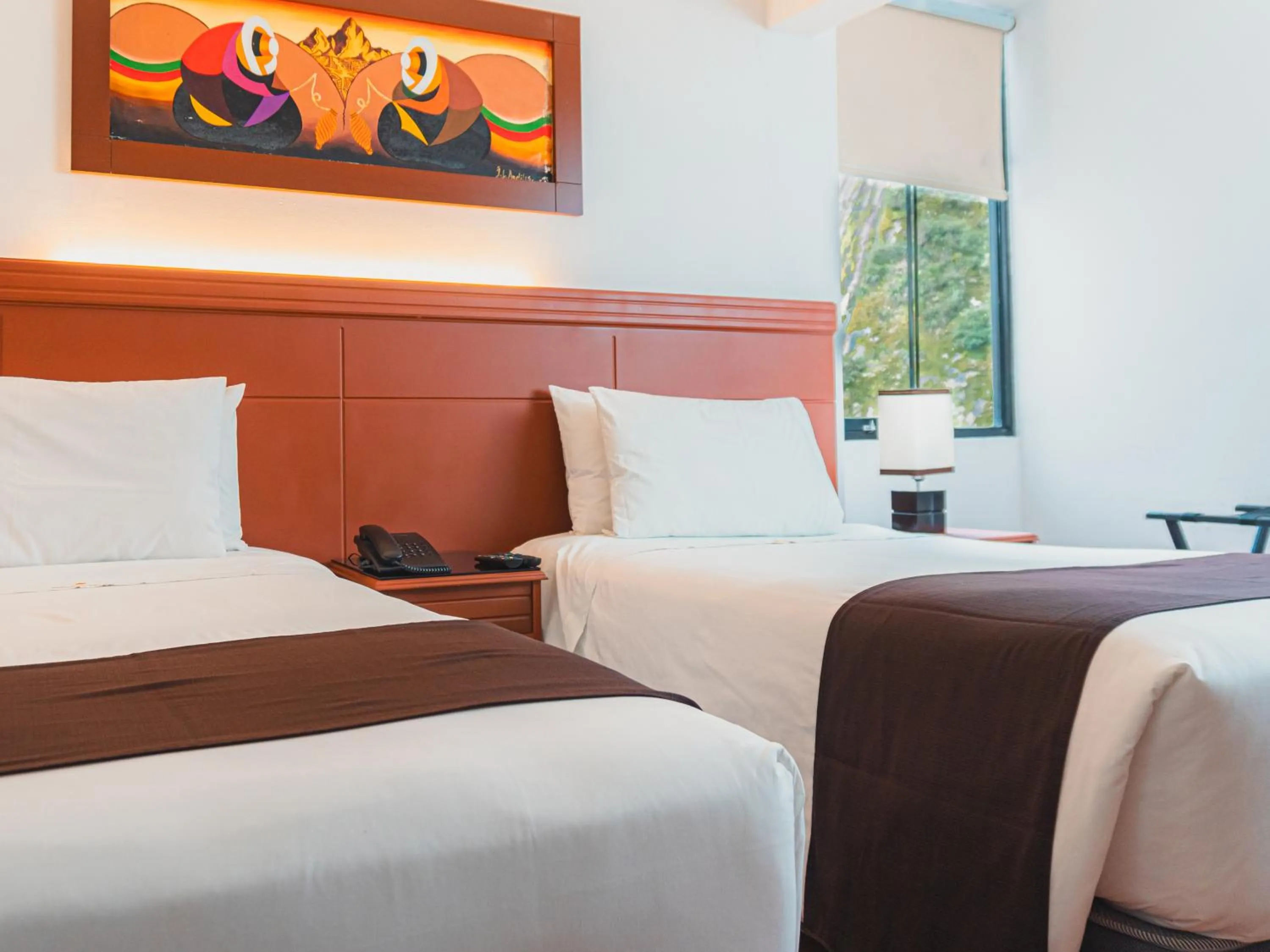 Bed in Hotel Ferré Machu Picchu