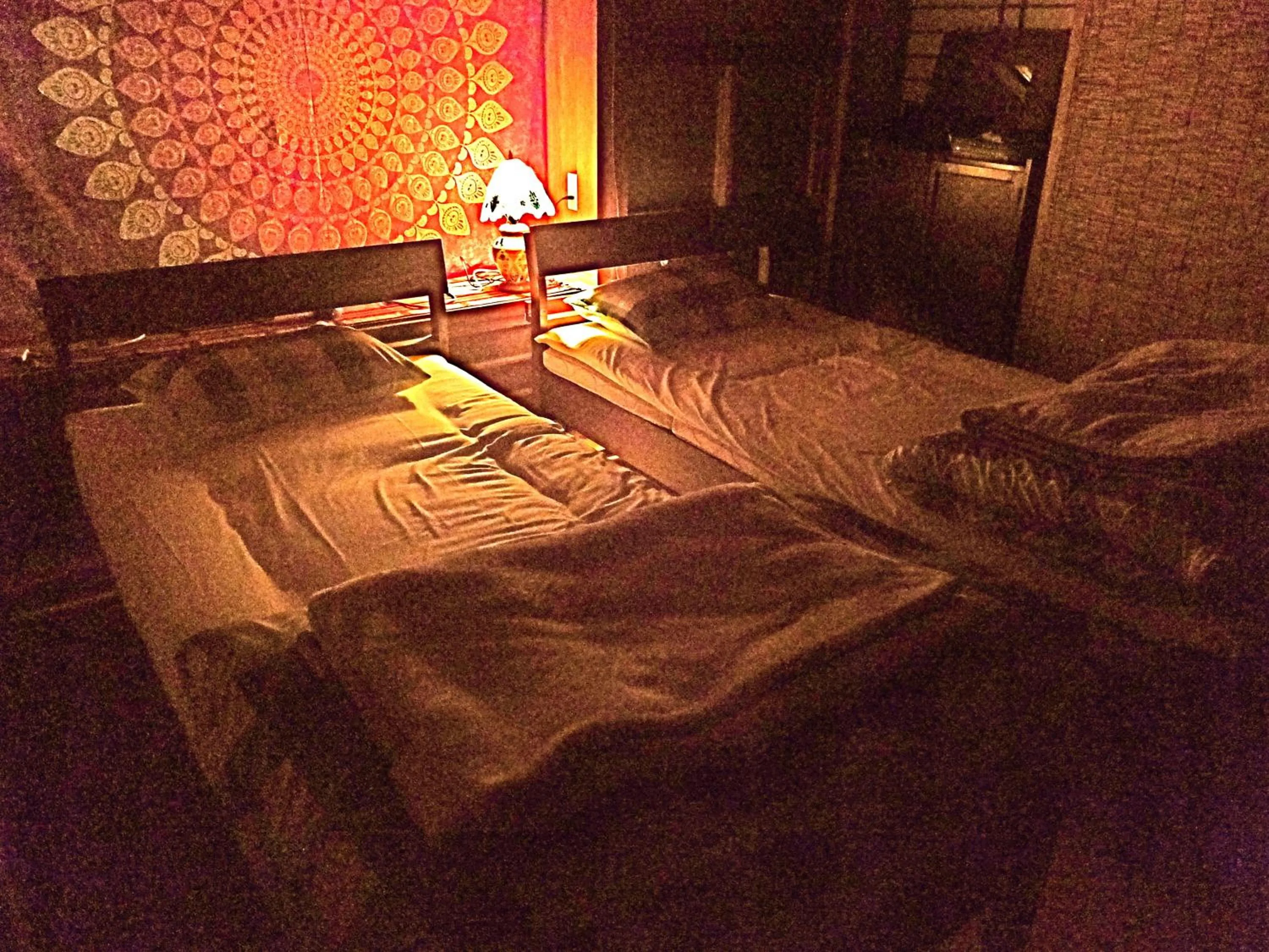 Bedroom, Bed in Kominka Sharehouse Hooju