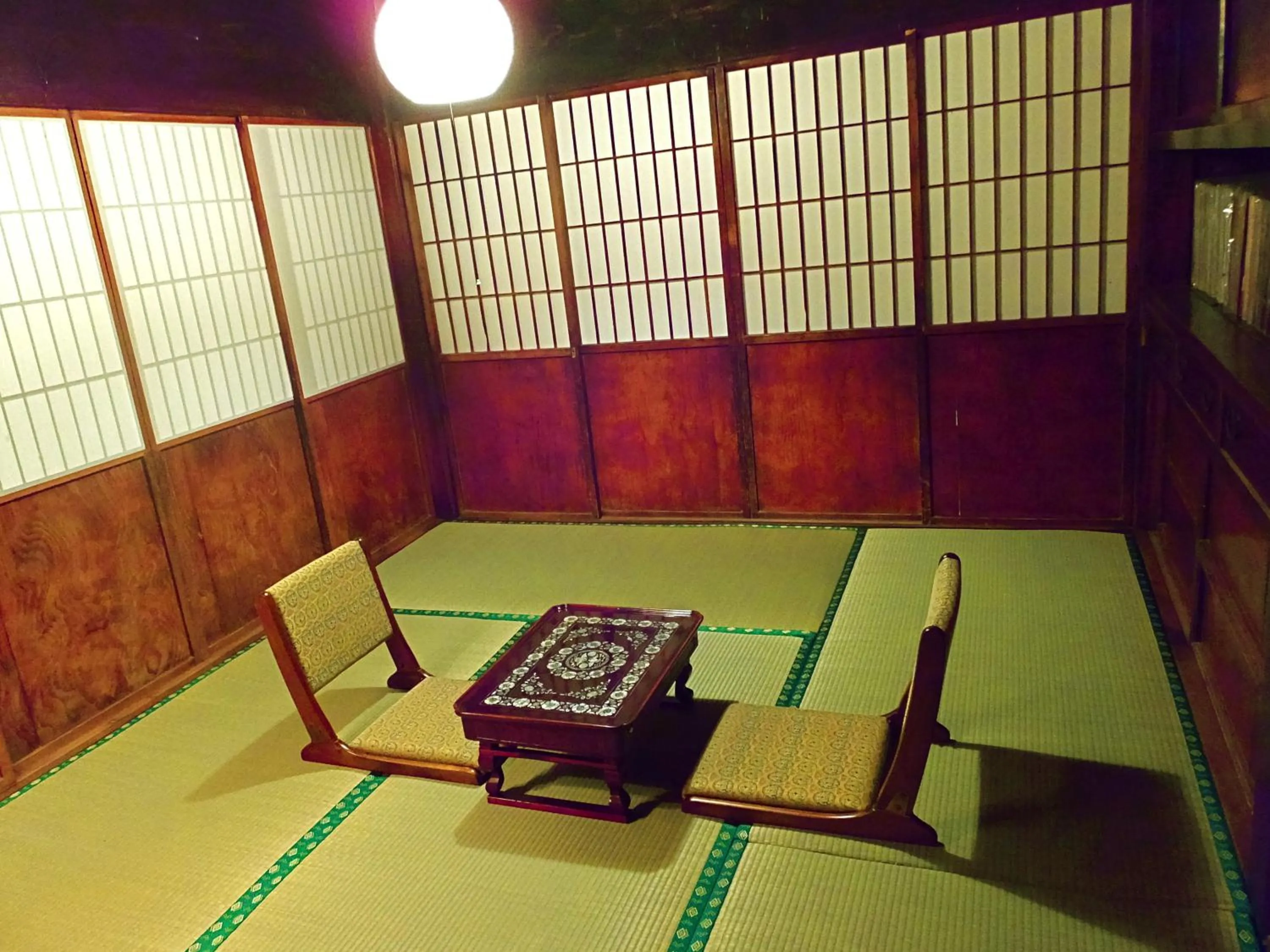 Living room in Kominka Sharehouse Hooju