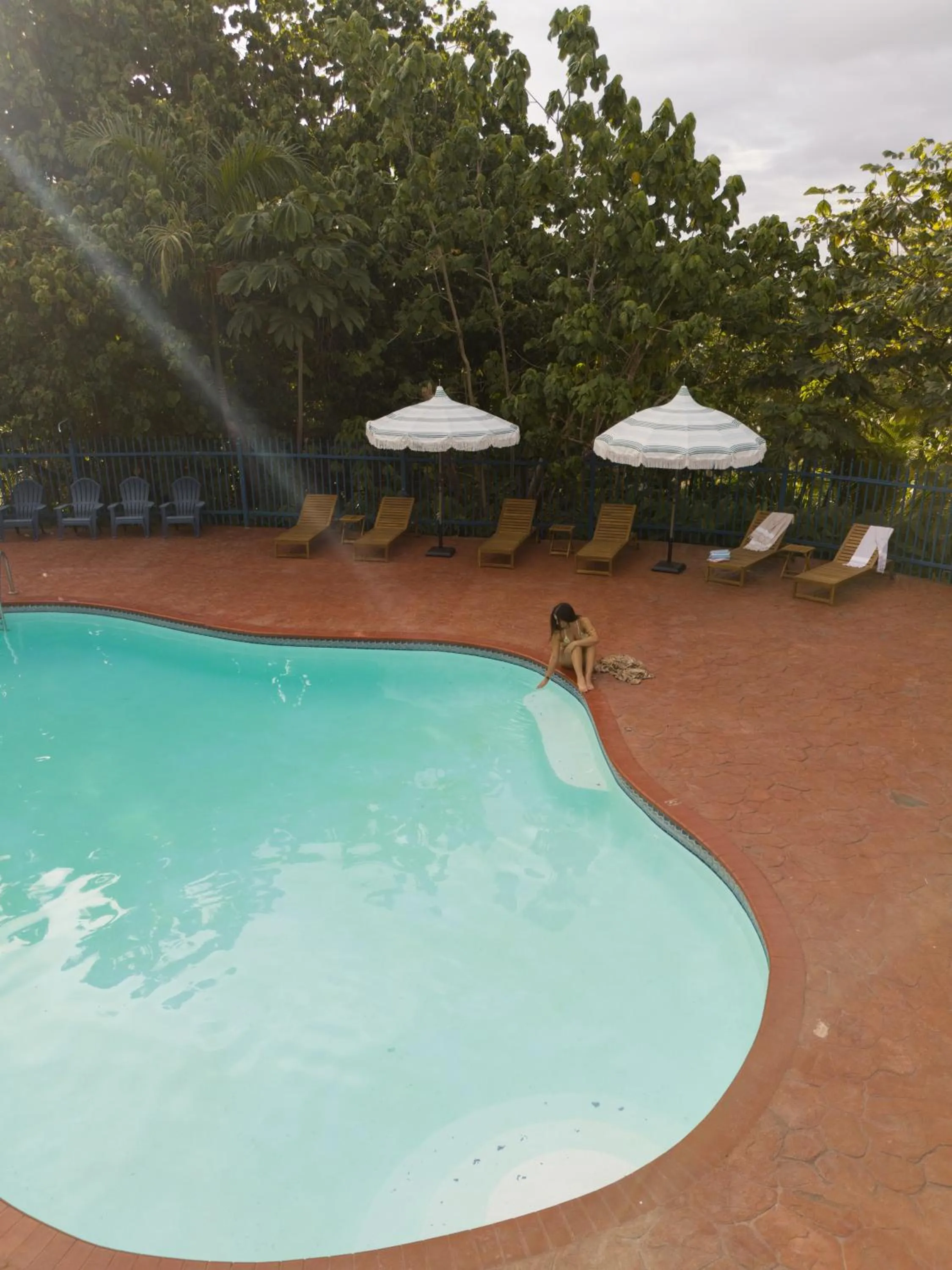 Swimming pool in El Oasis Hotel