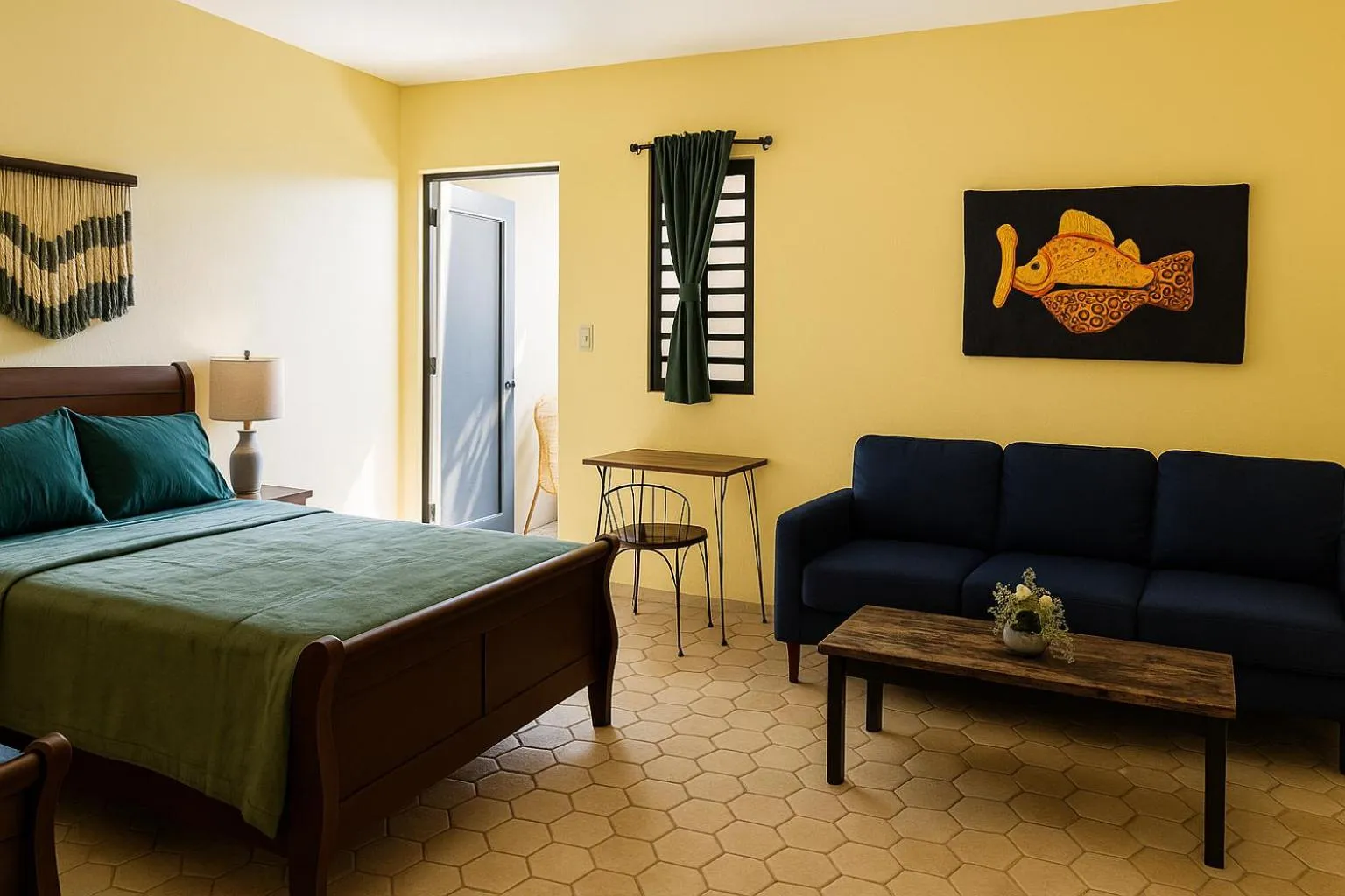 Bed in El Oasis Hotel