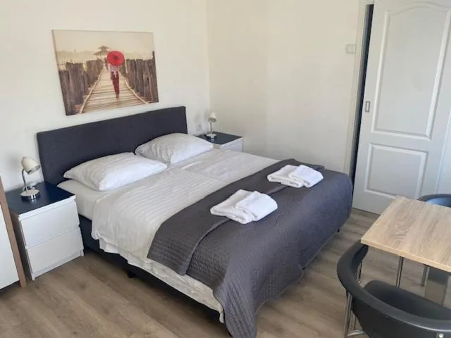 Bed in Hotel Anna