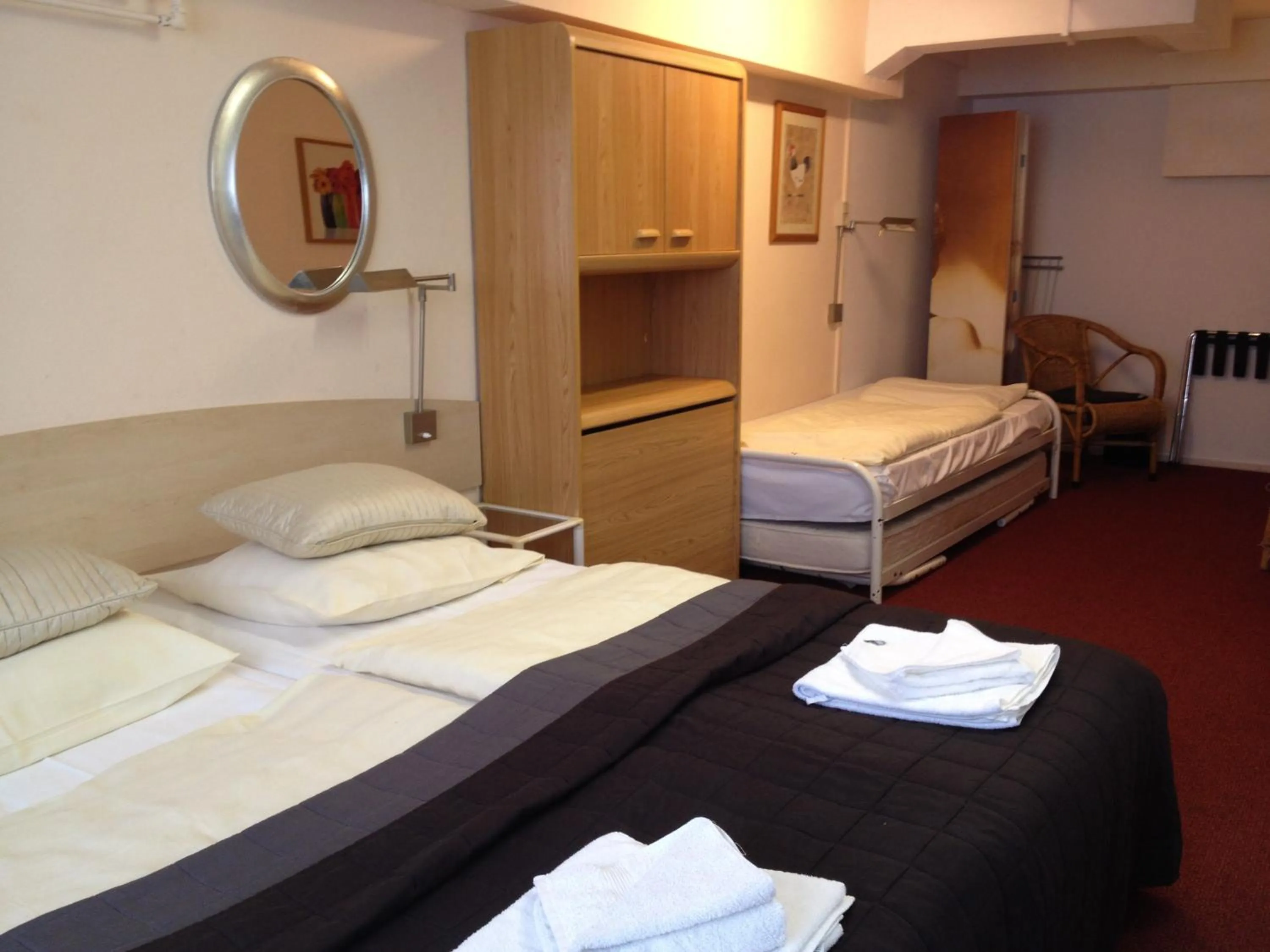 Bed in Hotel Anna
