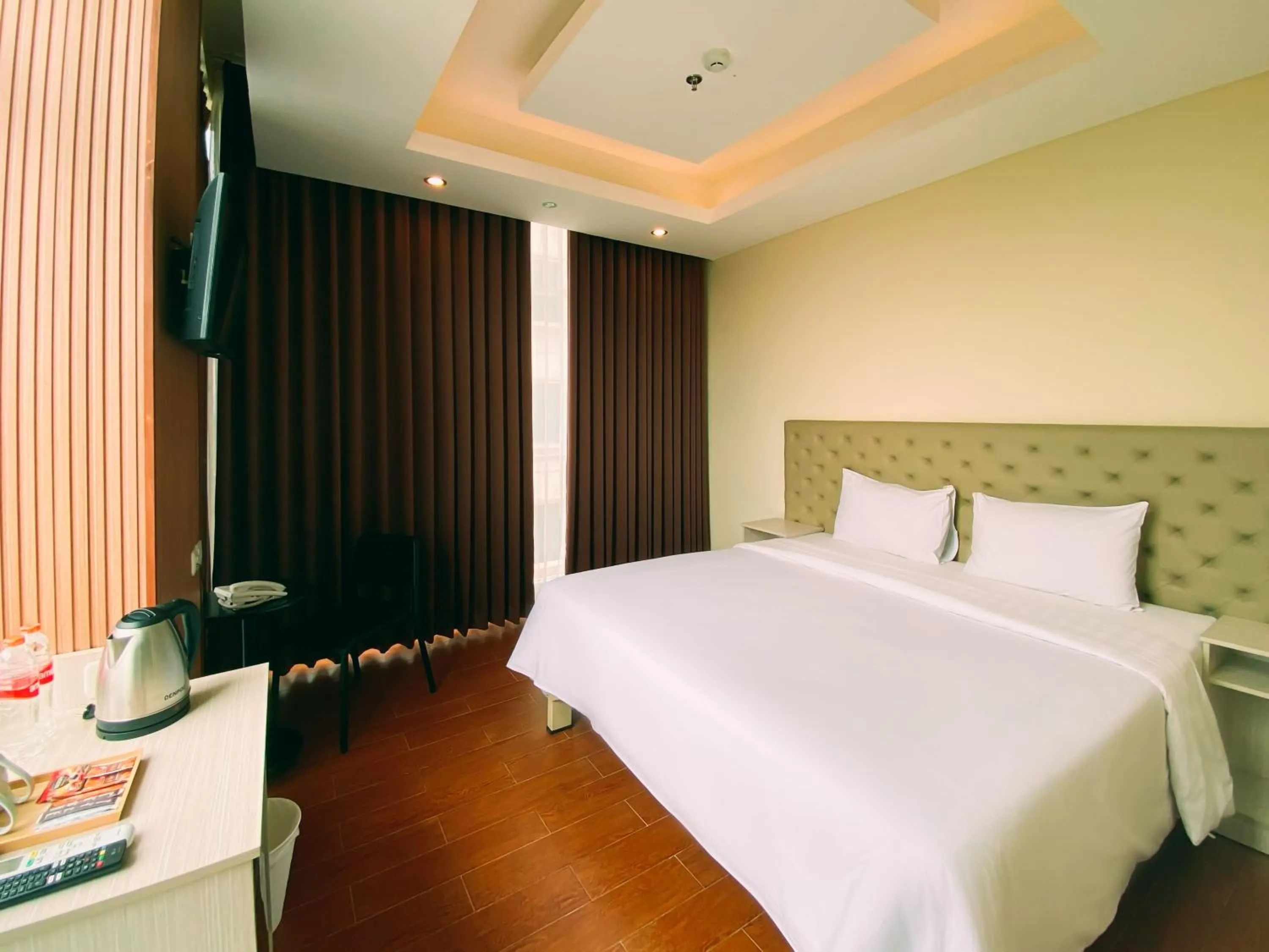 Bed in Tebu Hotel Bandung